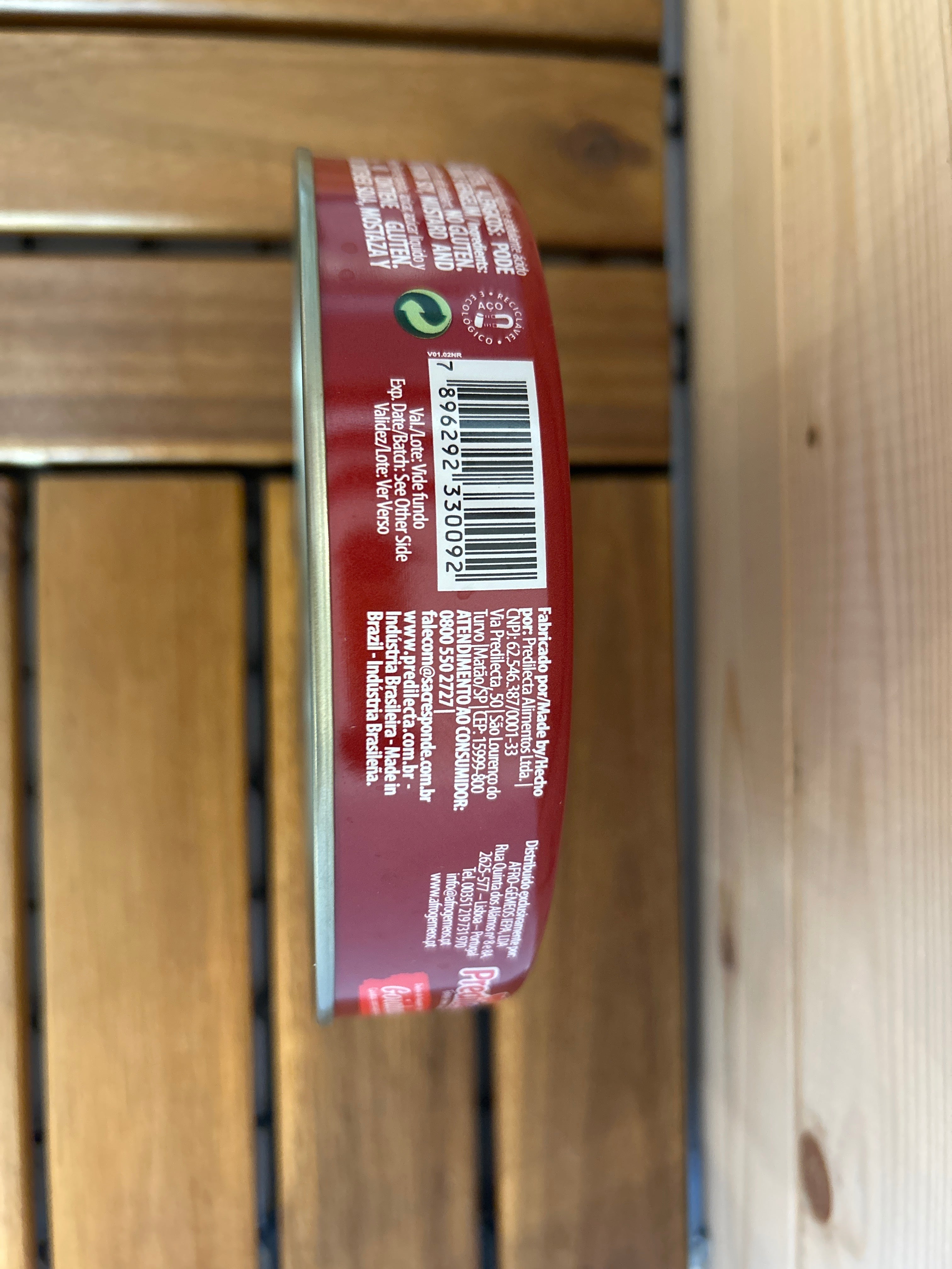 Pâte de Fruit à la Goyave en boite (Goiabada Lata) - PREDILECTA - 600g