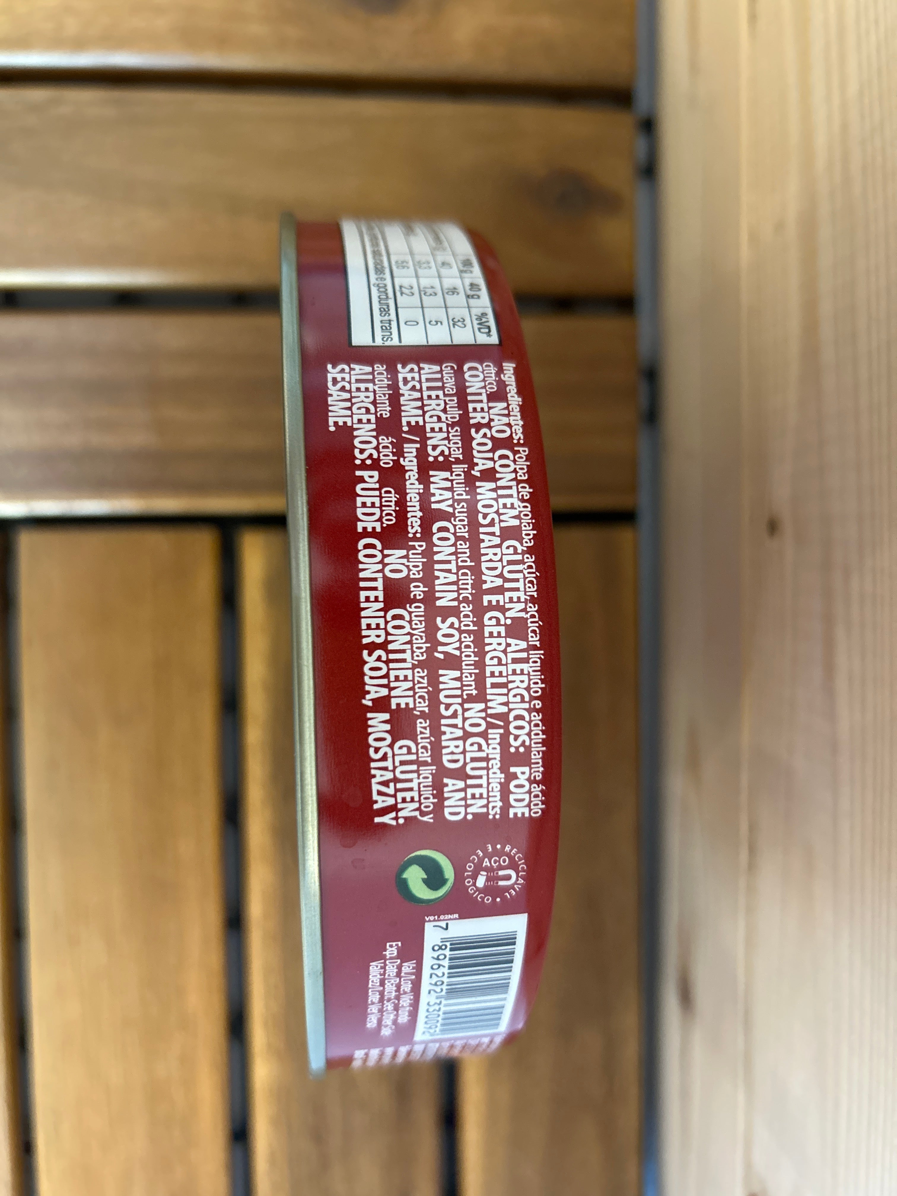 Pâte de Fruit à la Goyave en boite (Goiabada Lata) - PREDILECTA - 600g