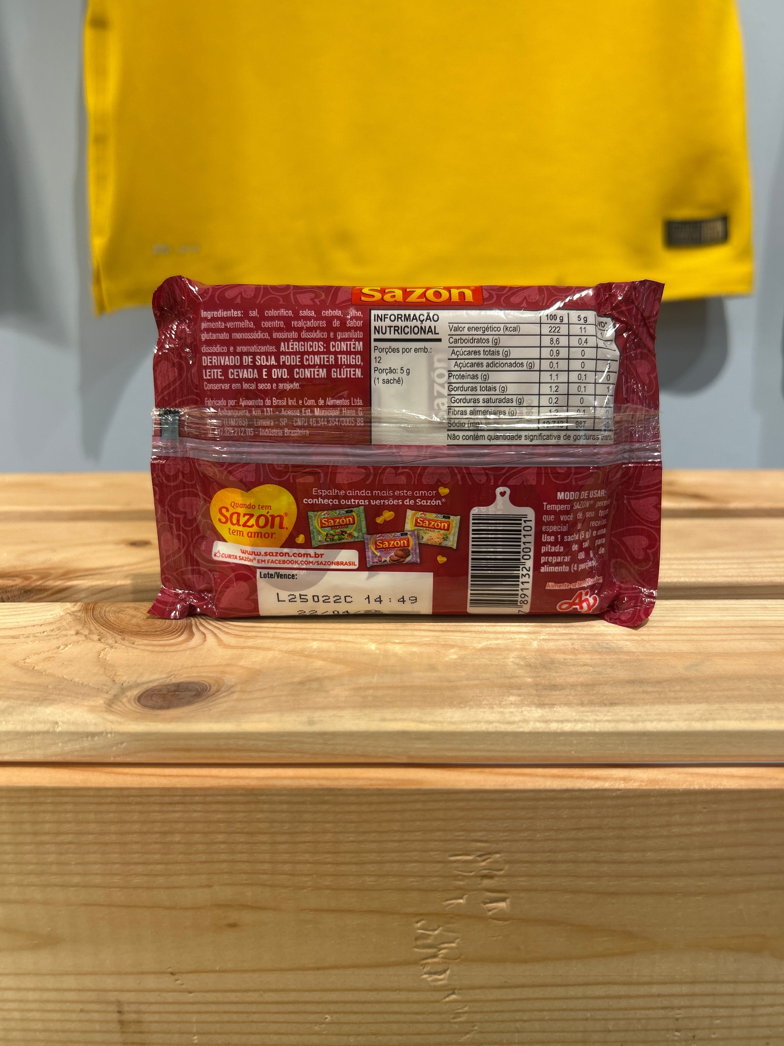 Assaisonnement ( saveurs du Nordeste )(Tempero Sabores do Nordeste) - SAZÓN - 60g