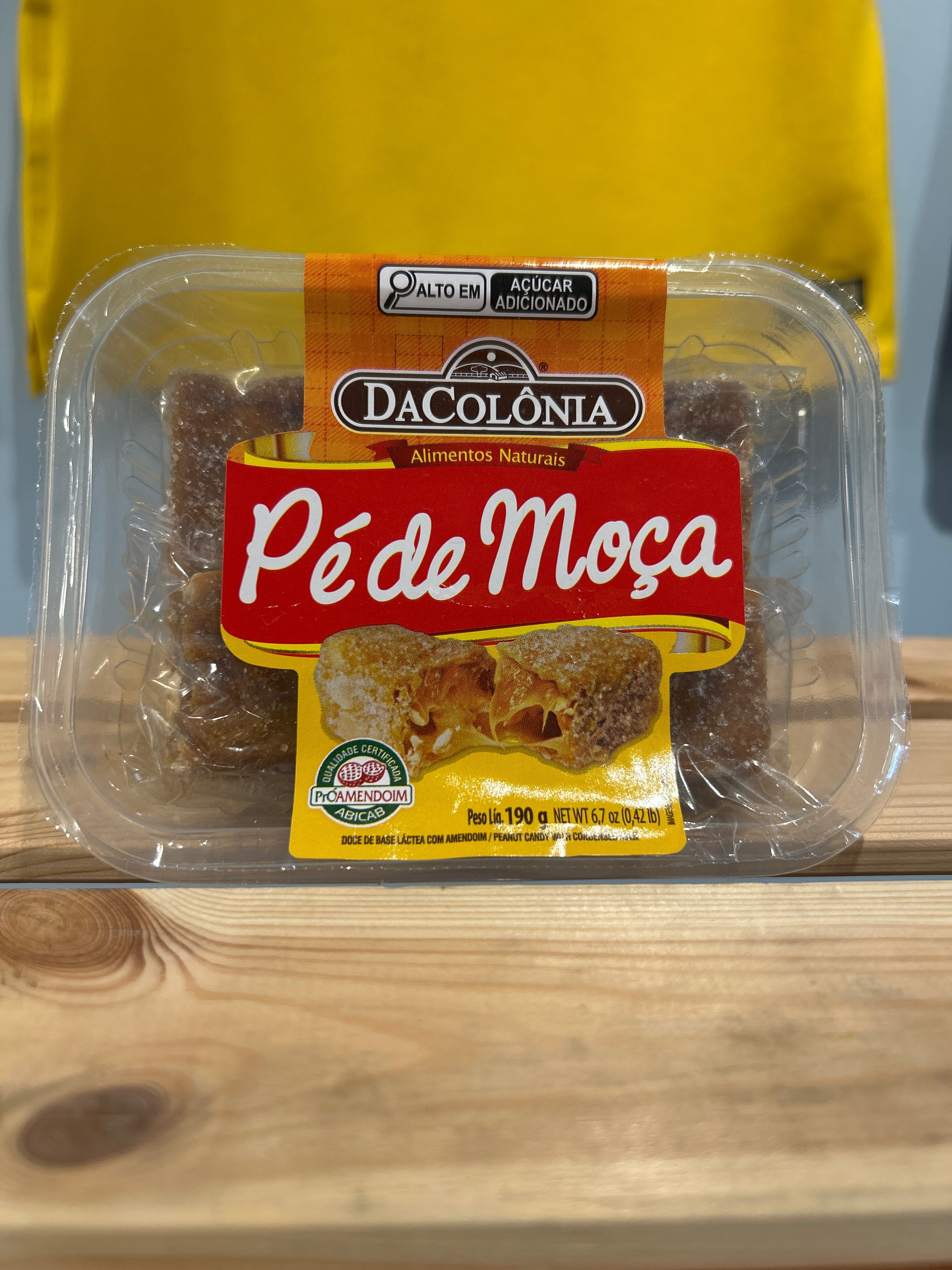 Barre de cacahuètes au lait concentré (Pé de Moça) - DACOLONIA - 190g