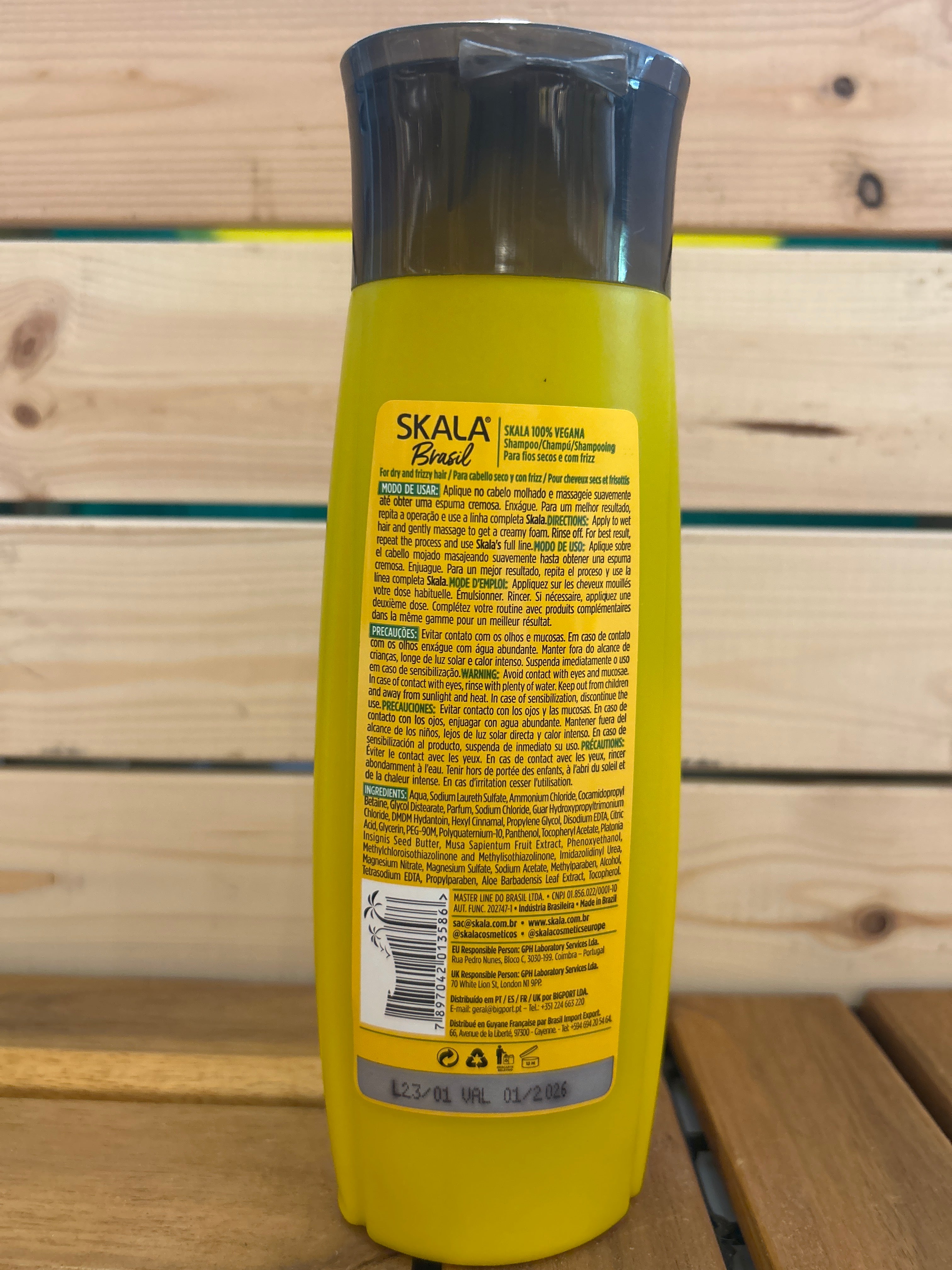 Shampooing Banane et Bacuri - SKALA - 325ml