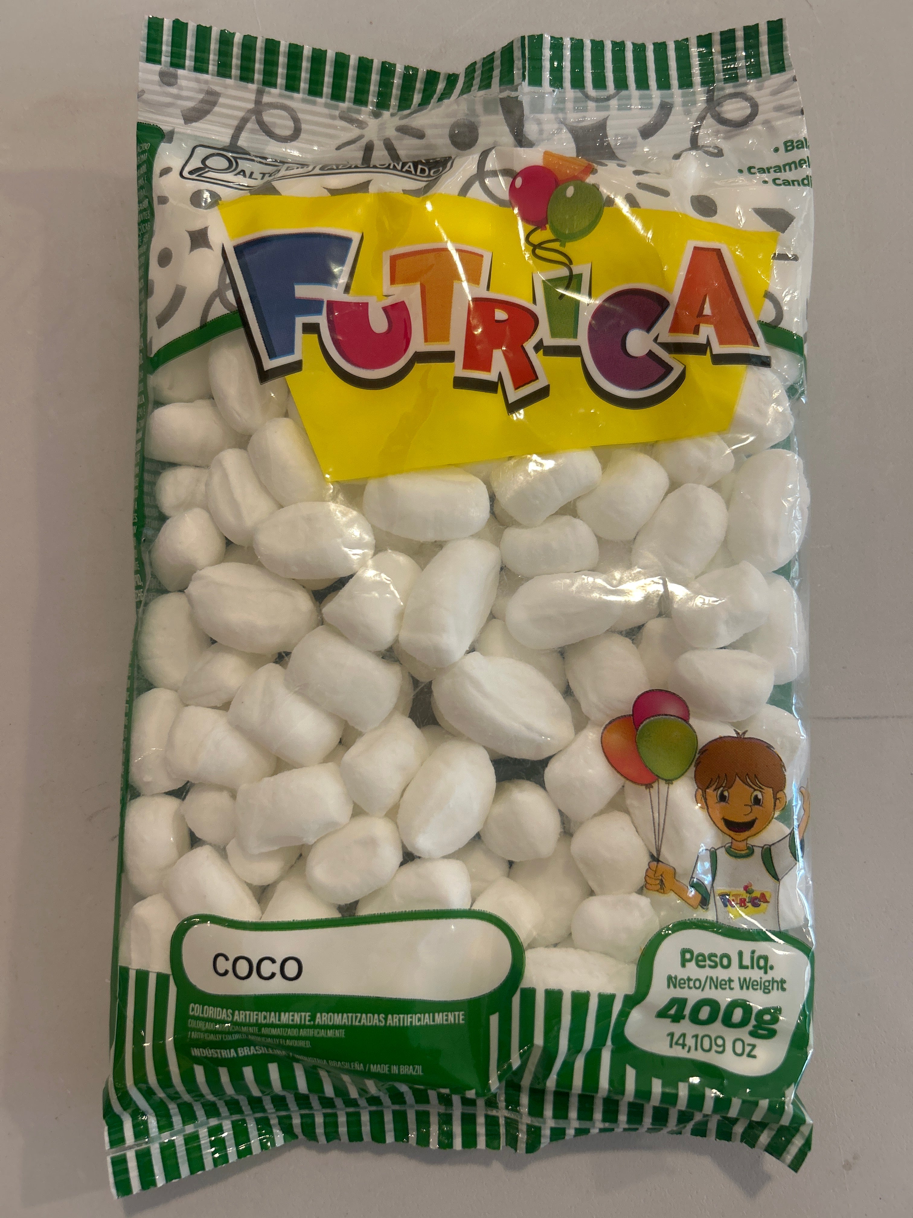 Bonbons alla noce di cocco (Bala de Coco) - FUTRICA - 400g