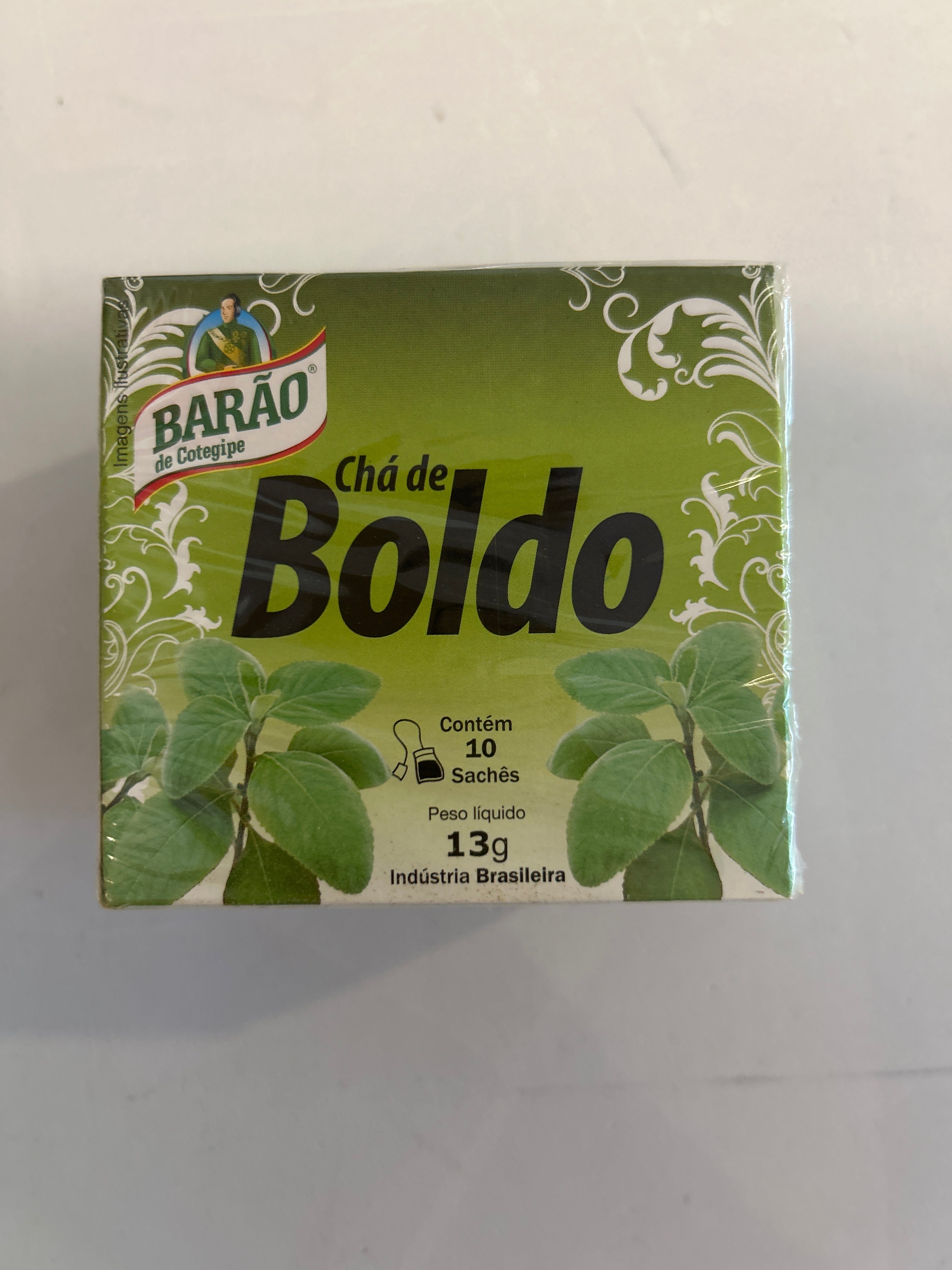 Combo - Thé de Boldo - BARÃO - Contient 10 sachets - Achetez 3 et obtenez 10% de réduction