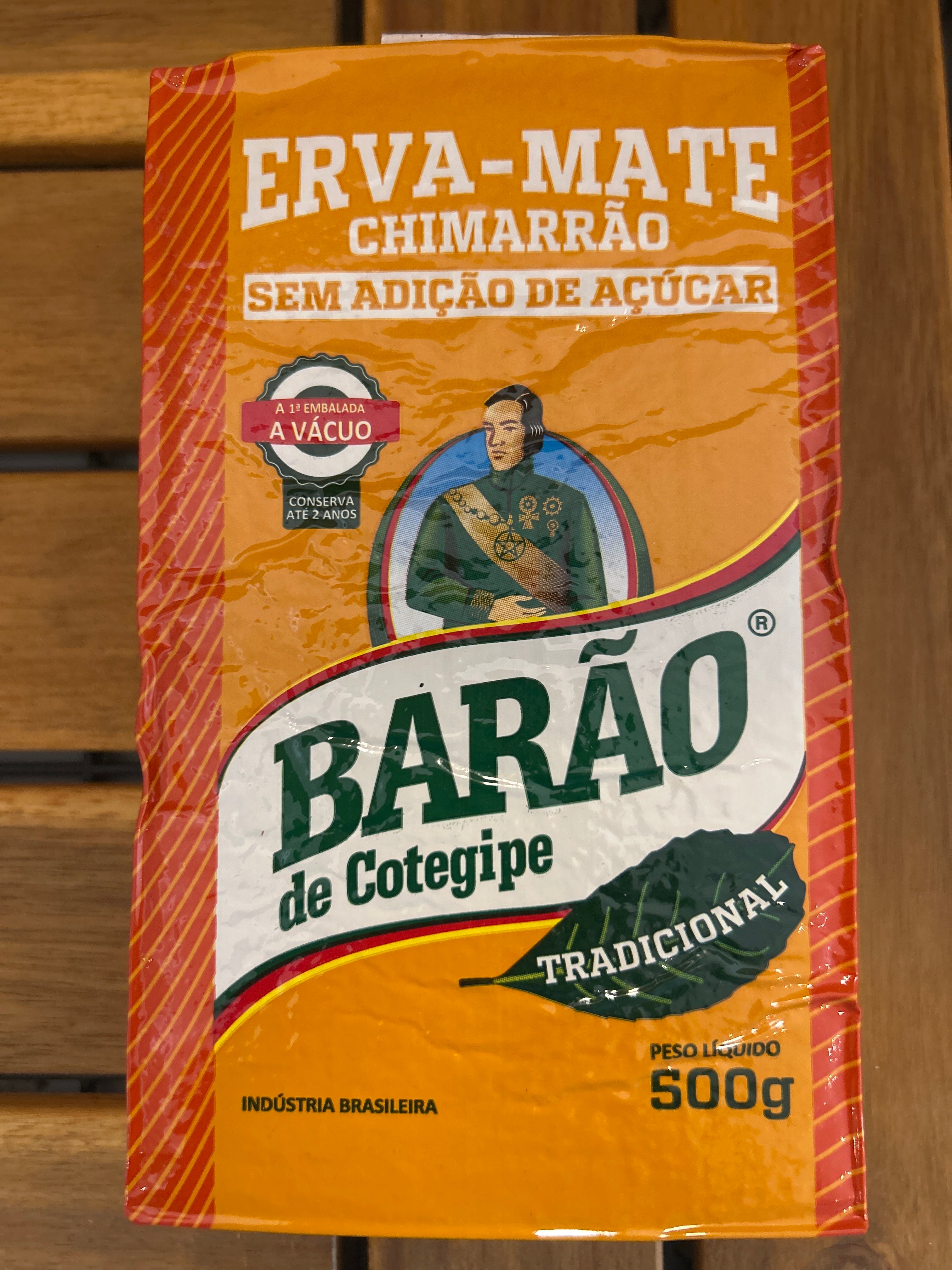 Yerba Maté (Erva Mate Chimarrão) - BARÃO - 500g