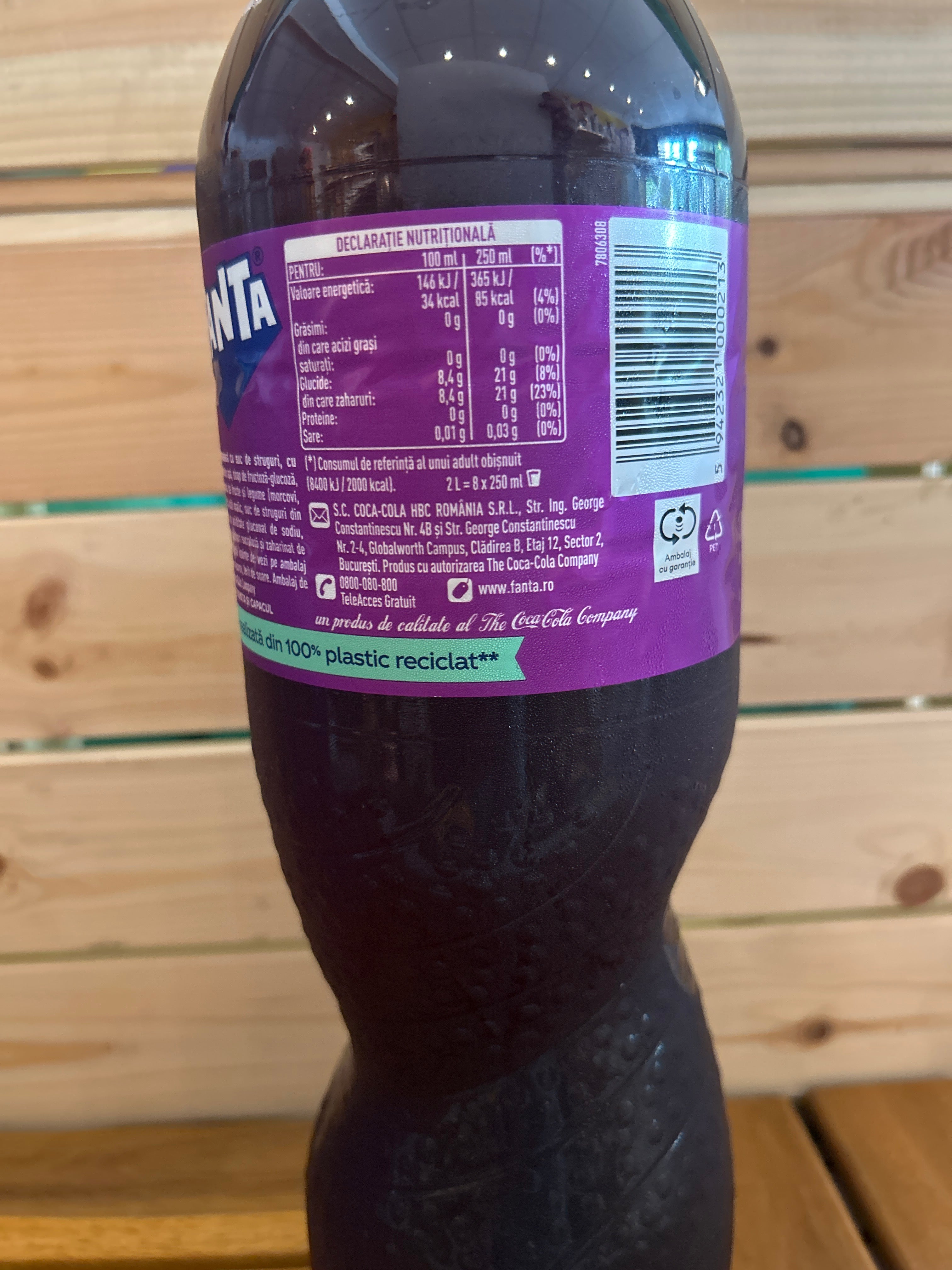 Soda au raisin - FANTA (Refrigerante de Uva) - FANTA - 2L