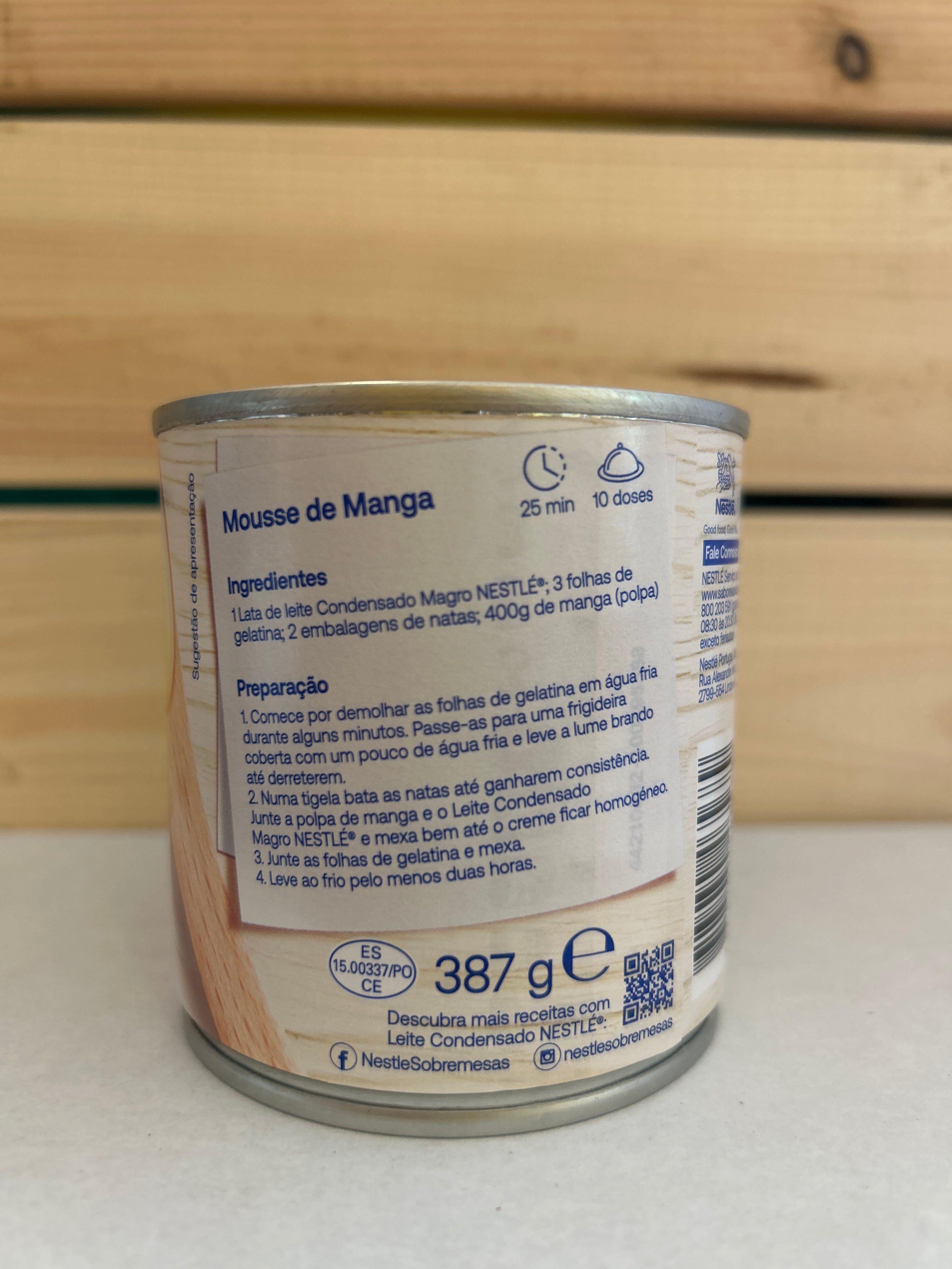 Latte condensato magro (Lait concentré allégé) - NESTLÉ - 387g