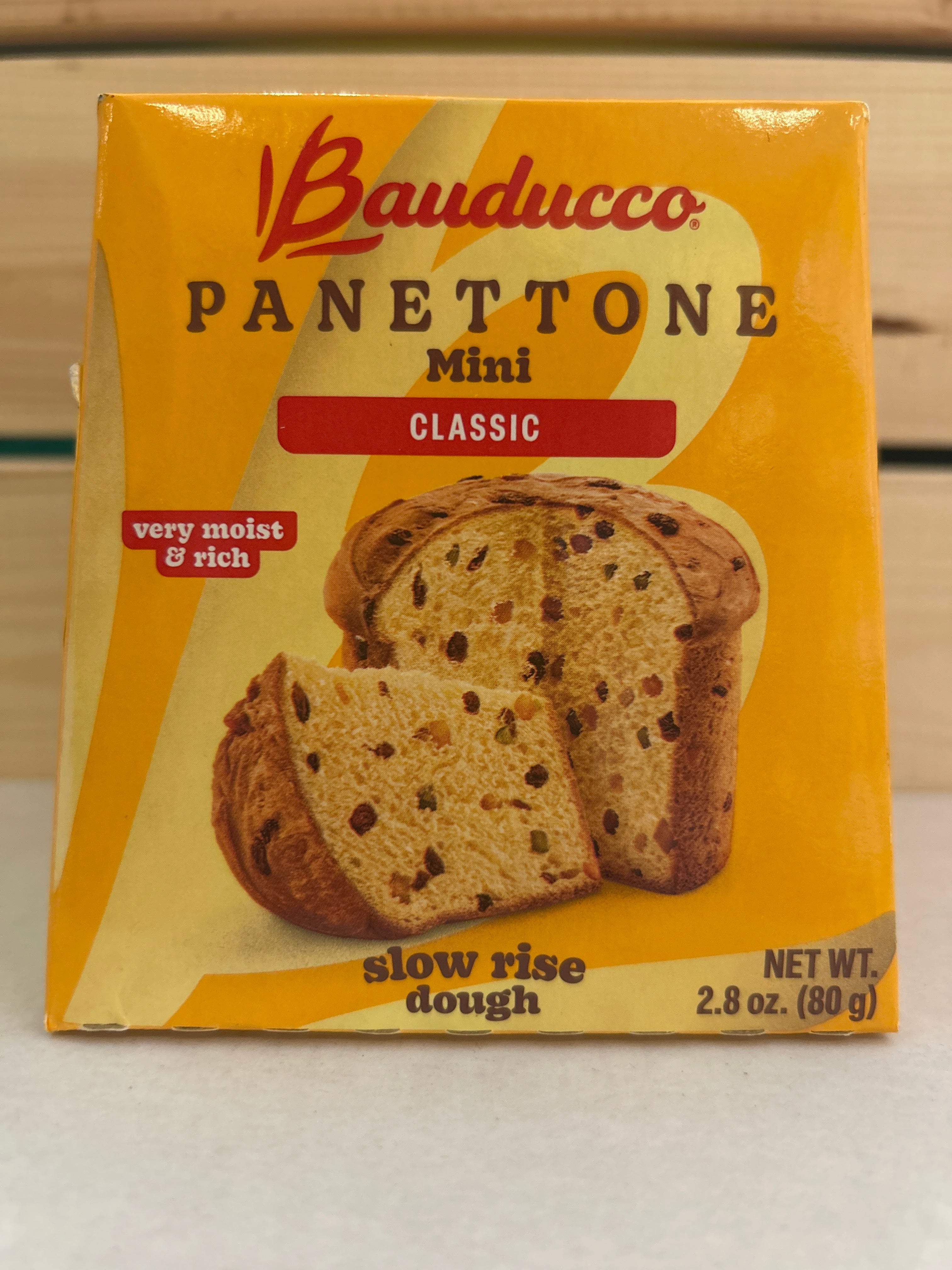 Mini Panettone (Mini Panettone) - BAUDUCCO - 80g - Promoção