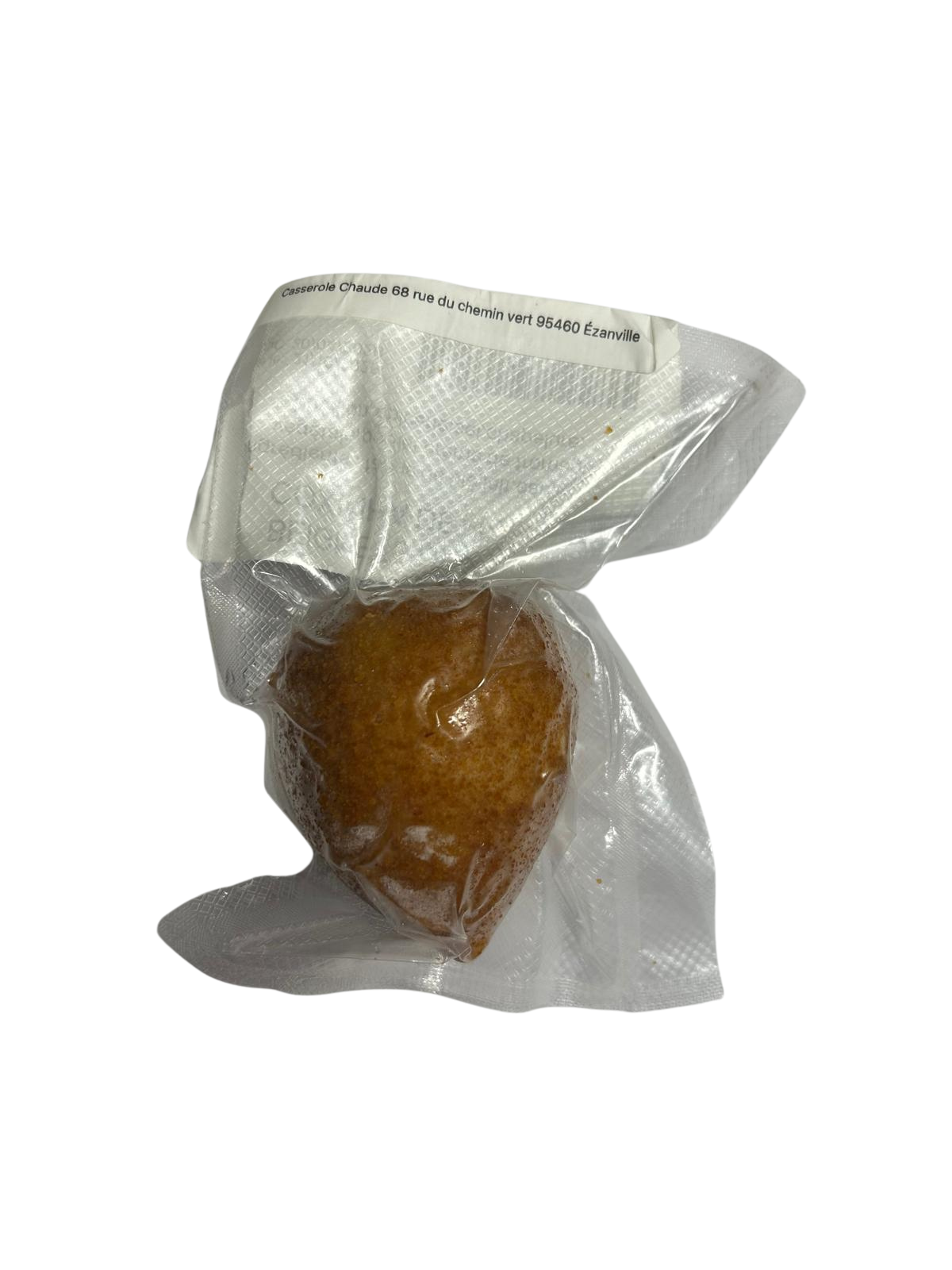 Beignets dorés au poulet effiloché (Coxinha de Frango) – frits et surgelés – Grande Taille –  1 unité (150 g)