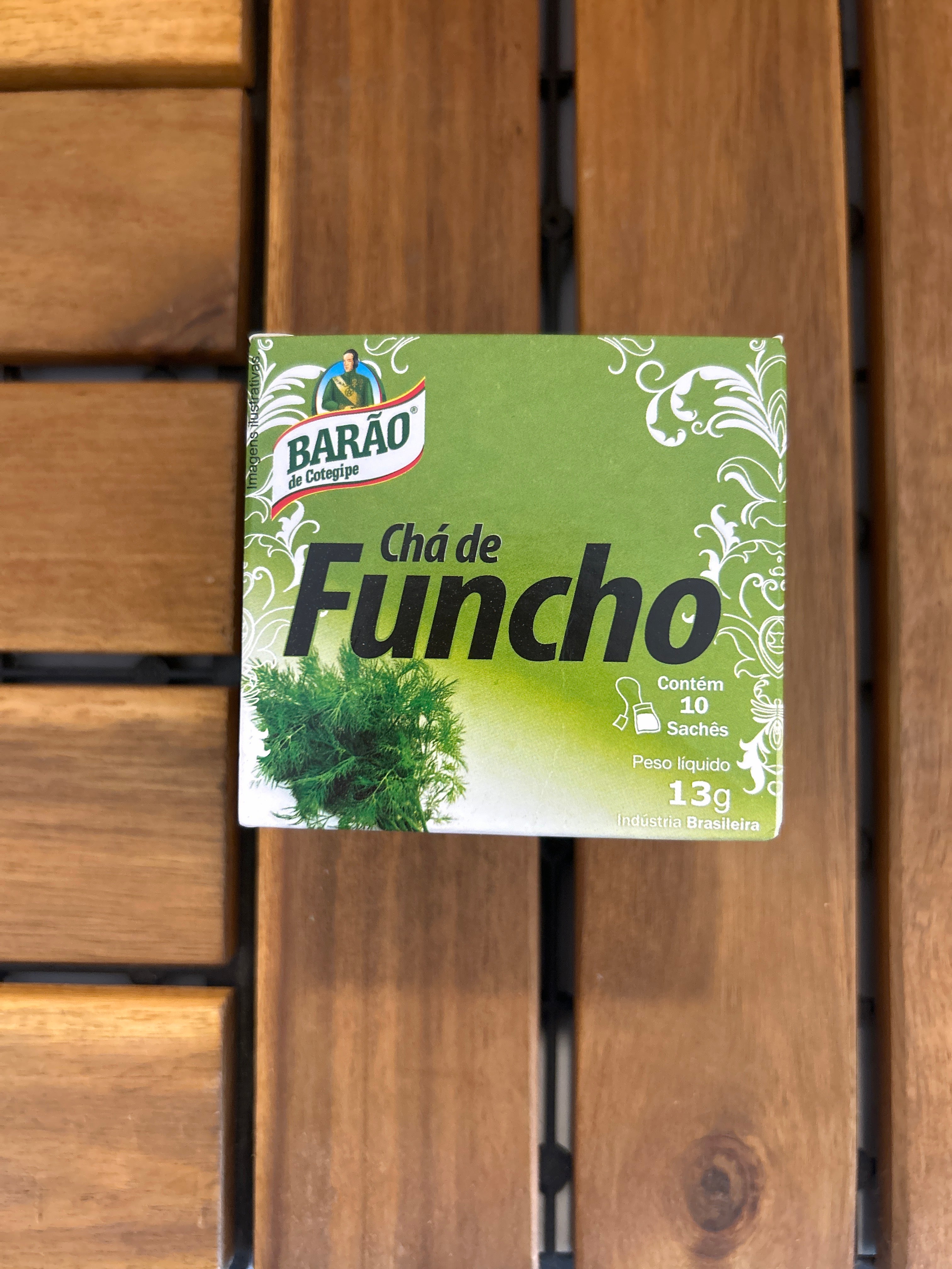 Tisane de feunouille (10 sachets) (Thé à l'anis 10 sachets) BARÃO