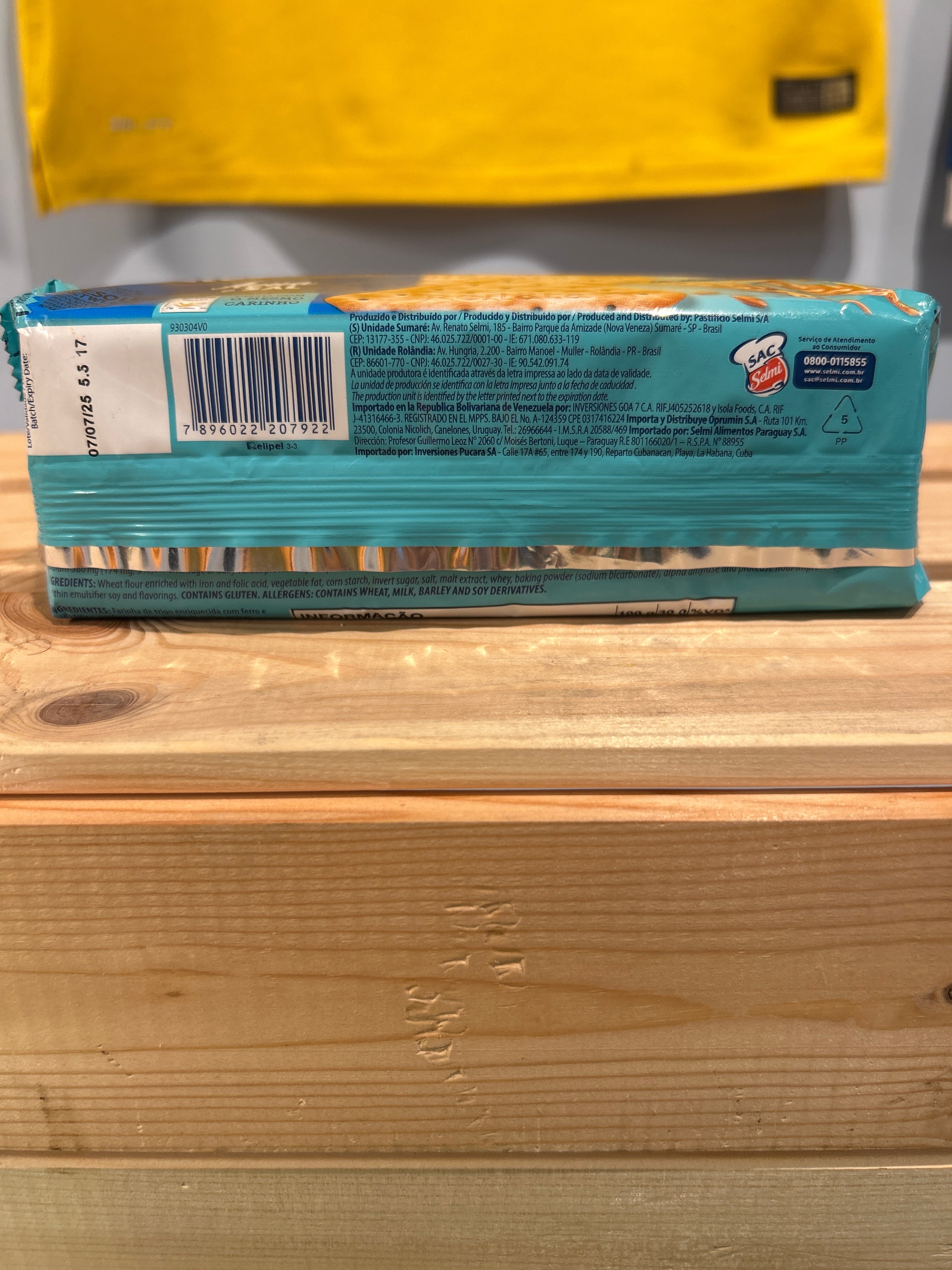 Biscuit Eau et Sel (Biscotto Acqua e Sale) - RENATA - 170g