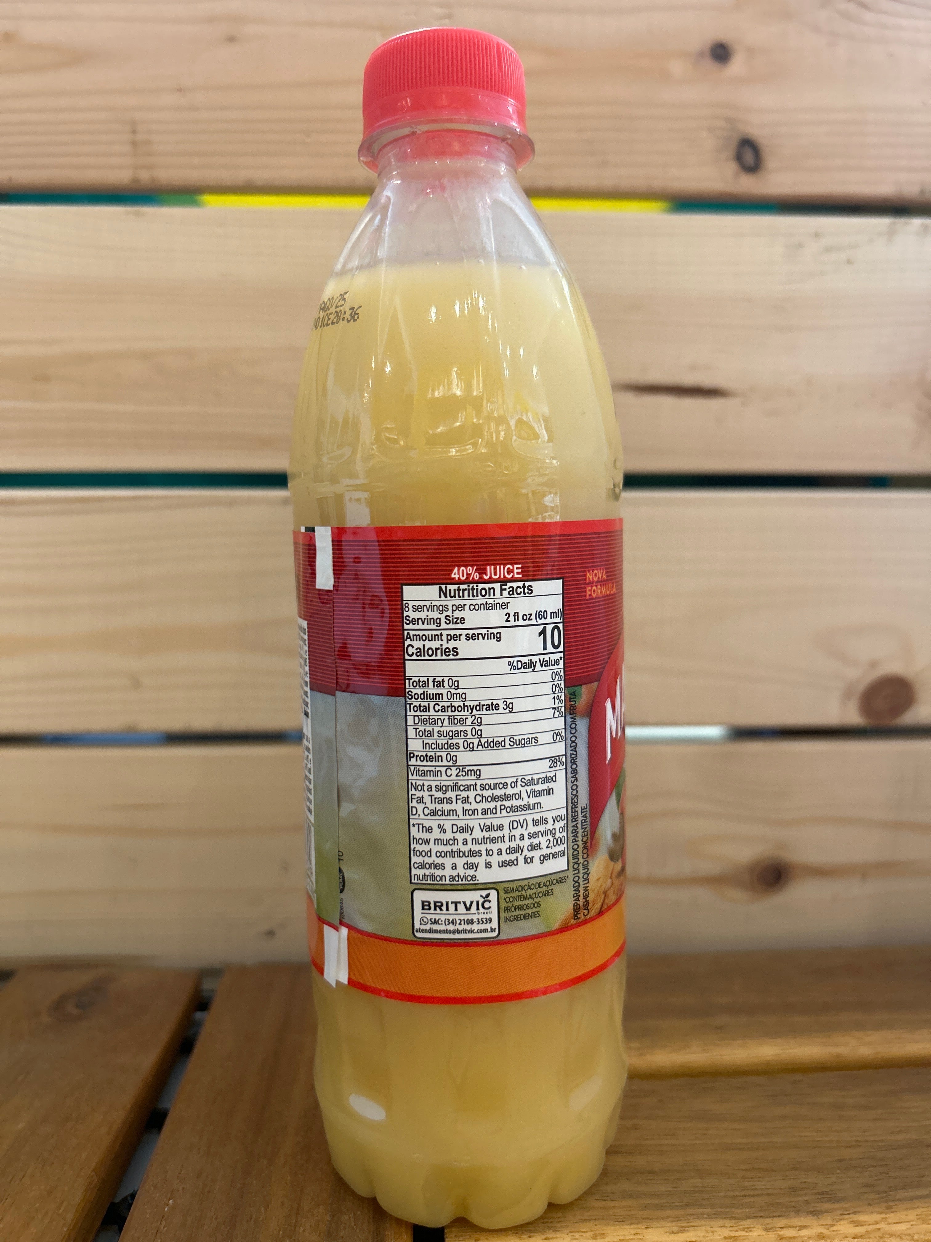 Concentrated Fruit Juice (Cashew Fruits) (Concentrated Cashew Juice) - MAGUARY - 500ml