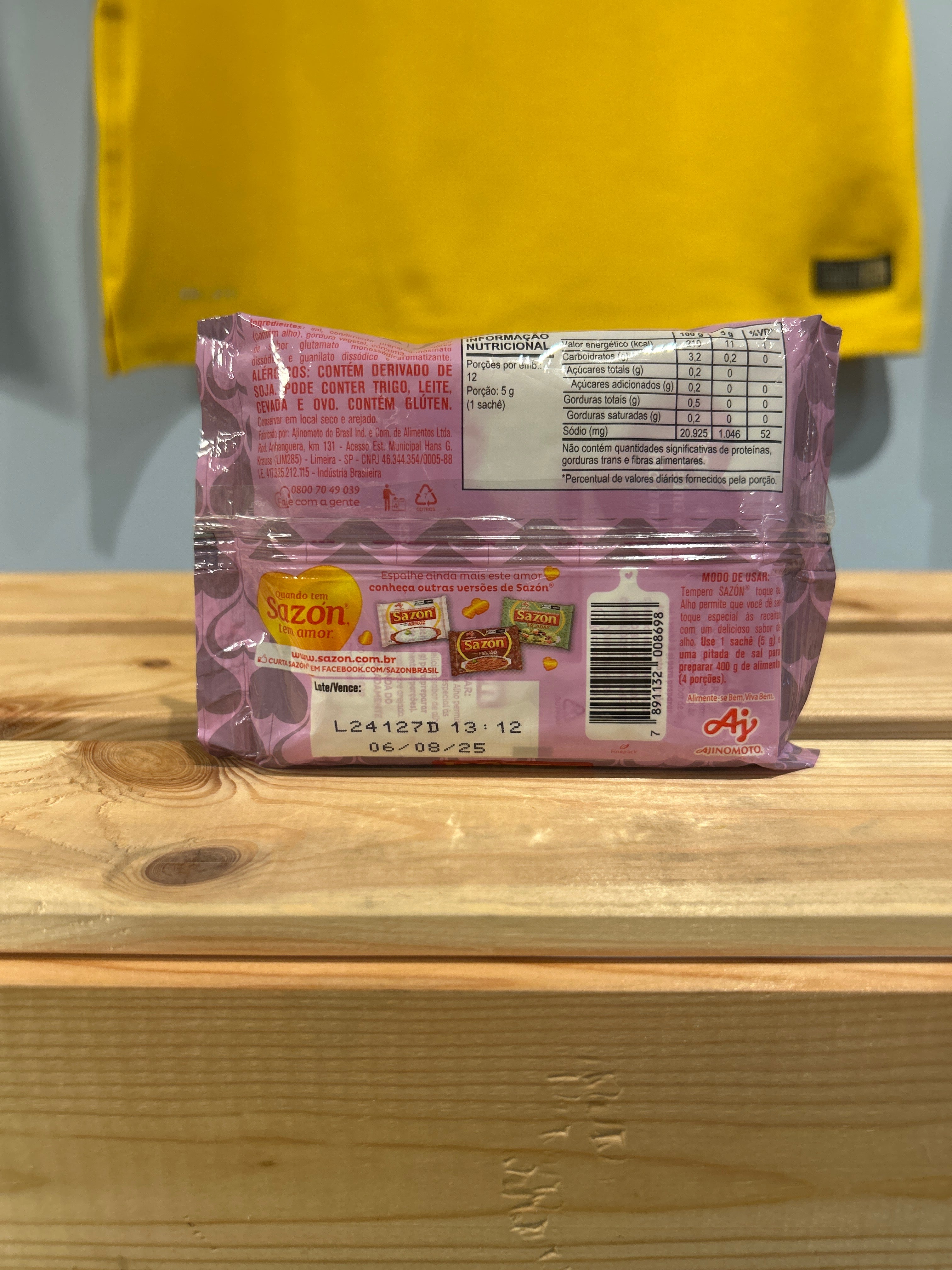 Seasoning (touch of garlic) - SAZÓN - 60g