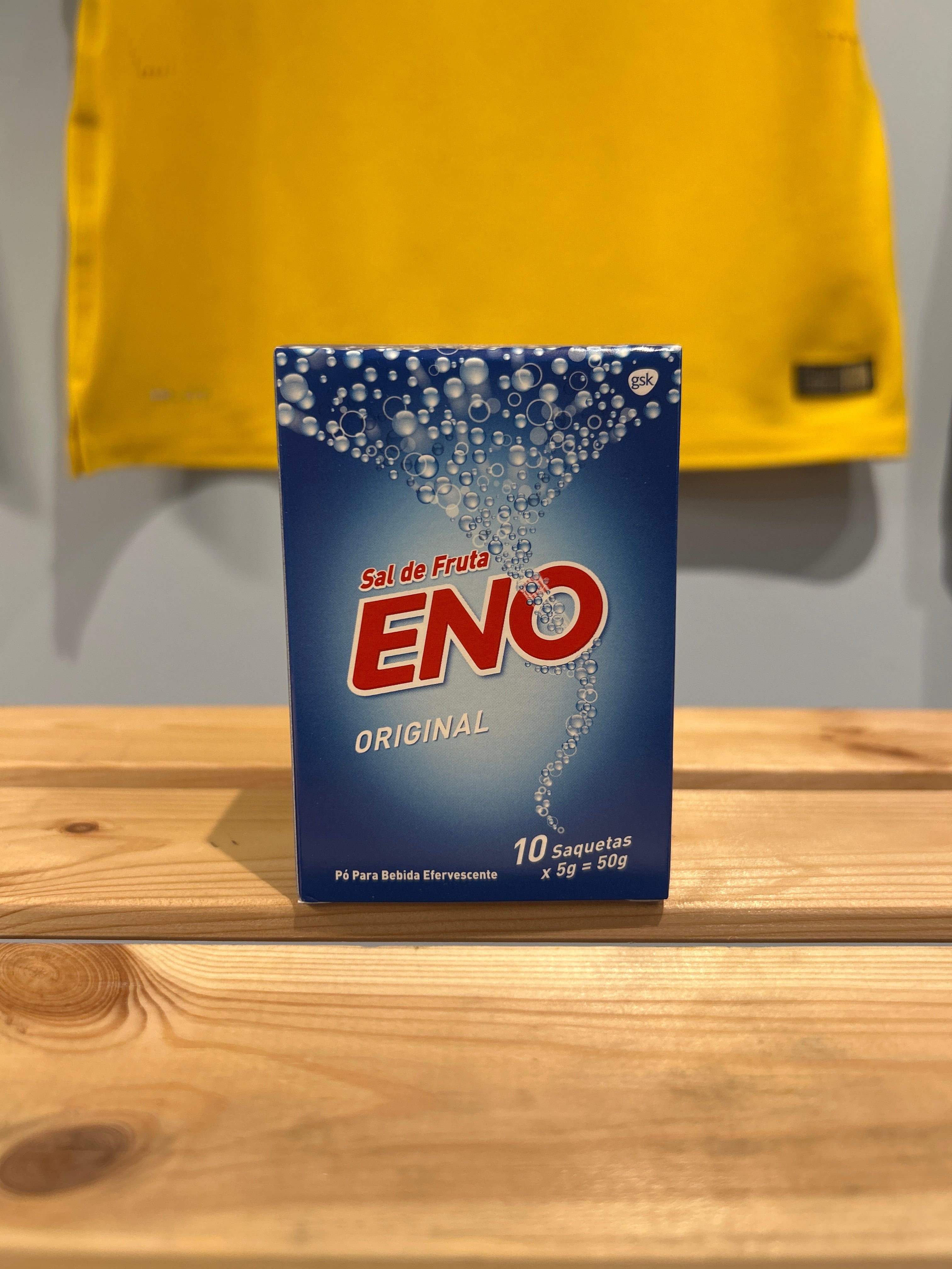 Sodium bicarbonate - 10 sachets (Original Fruit Salt Sachets) - ENO - 50g - 10 units