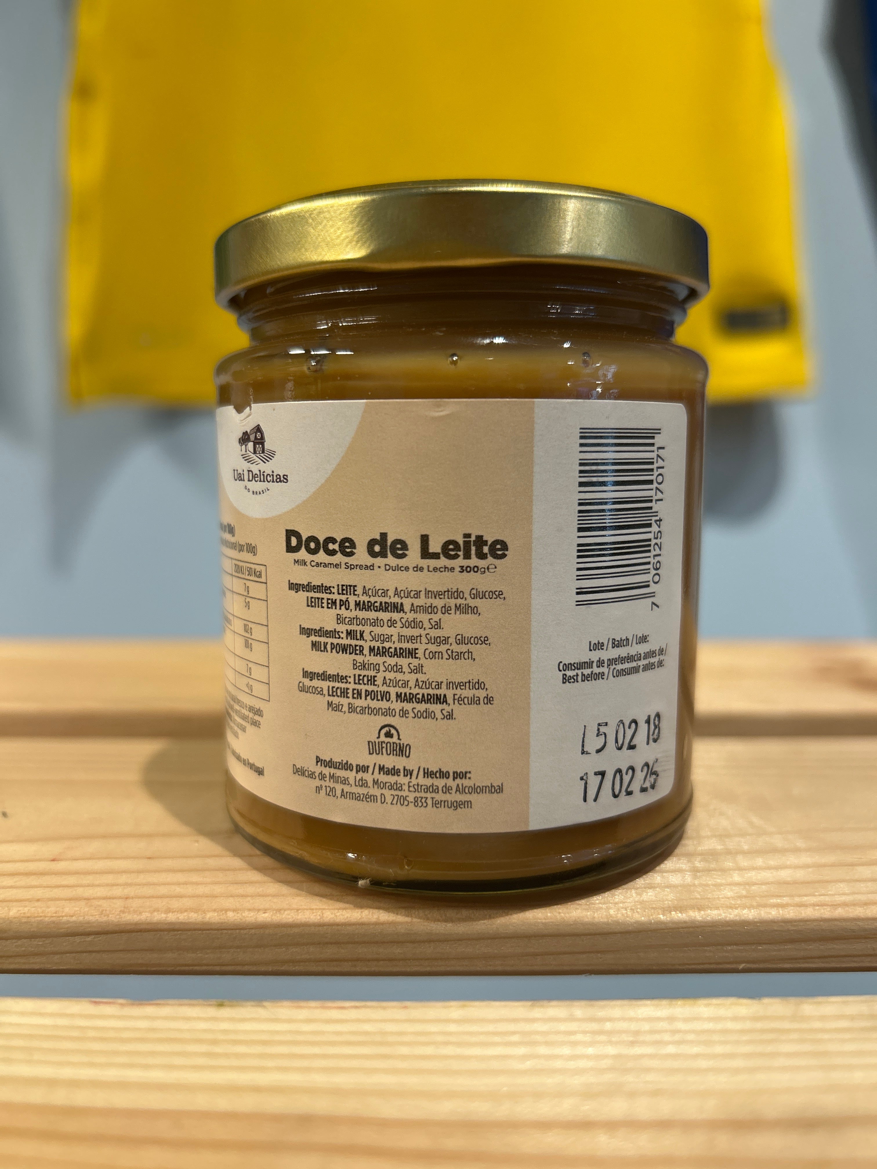 Confiture du lait (Doce de Leite)- Uai Delícias - 300g