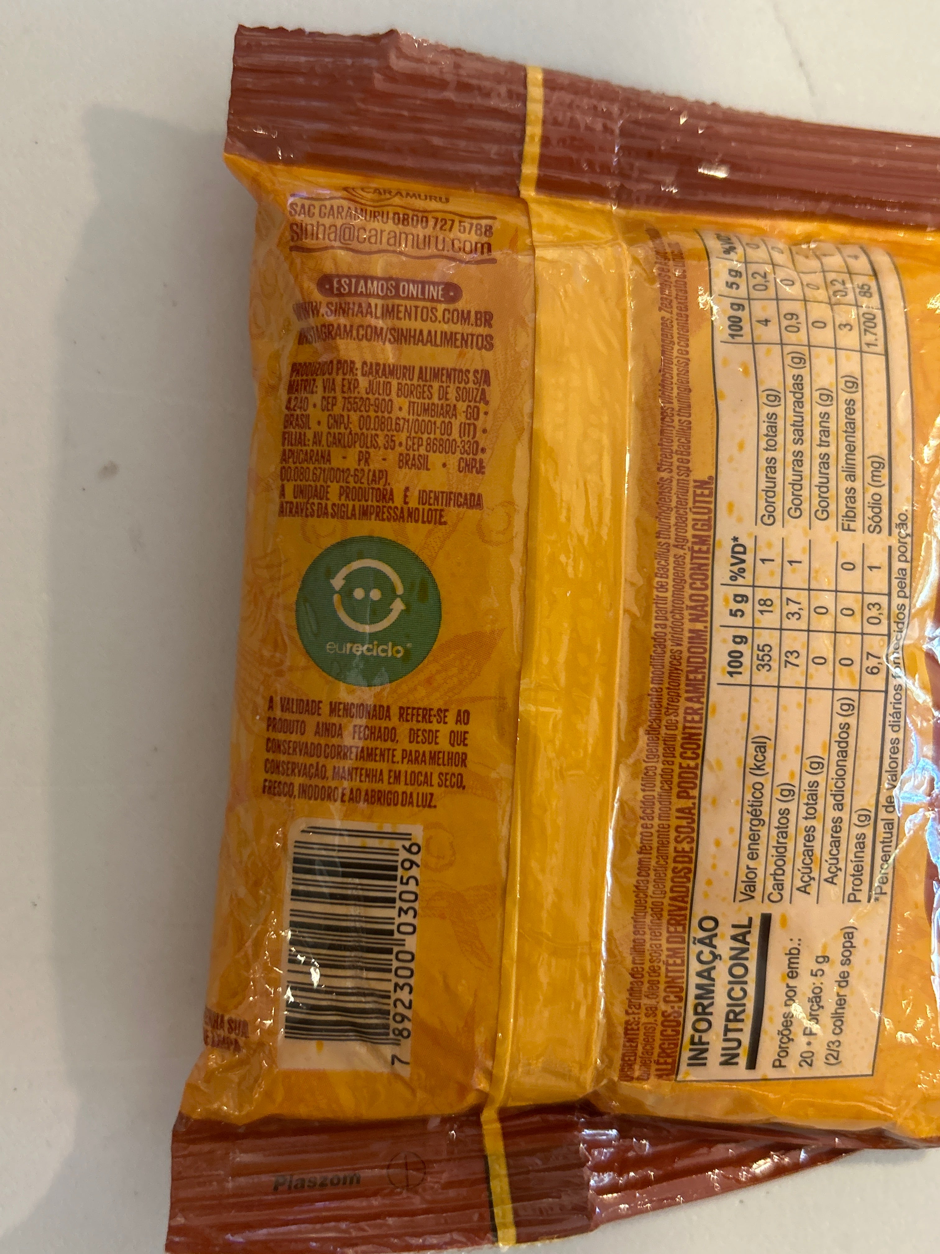 Colorant alimentaire (Colorífico (Colorau) - SINHÁ - 100g