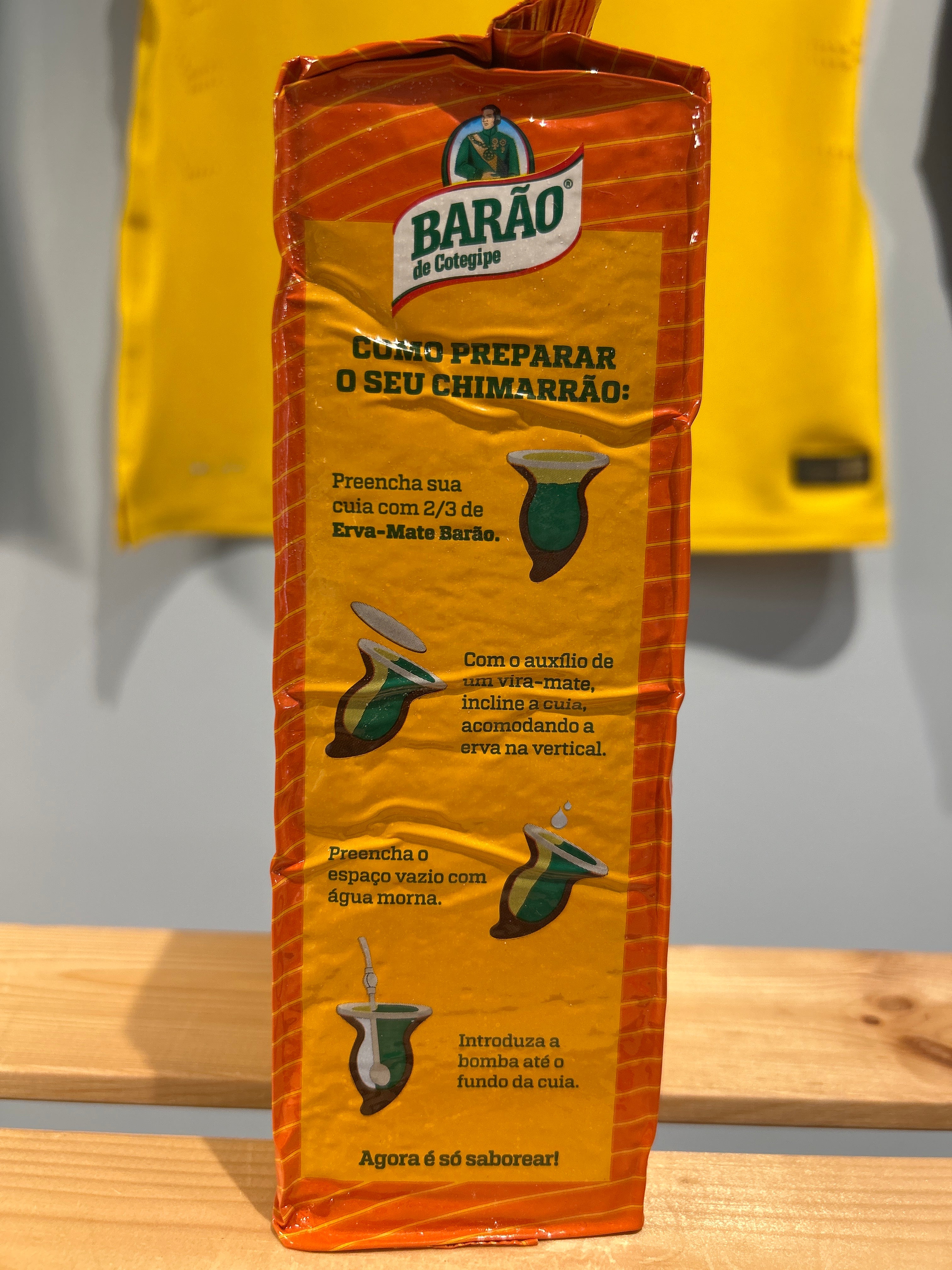 Combo - Erva Mate Chimarrão (Yerba Maté) - BARÃO - 1kg - Compre 3 unidades e ganhe 10% de desconto