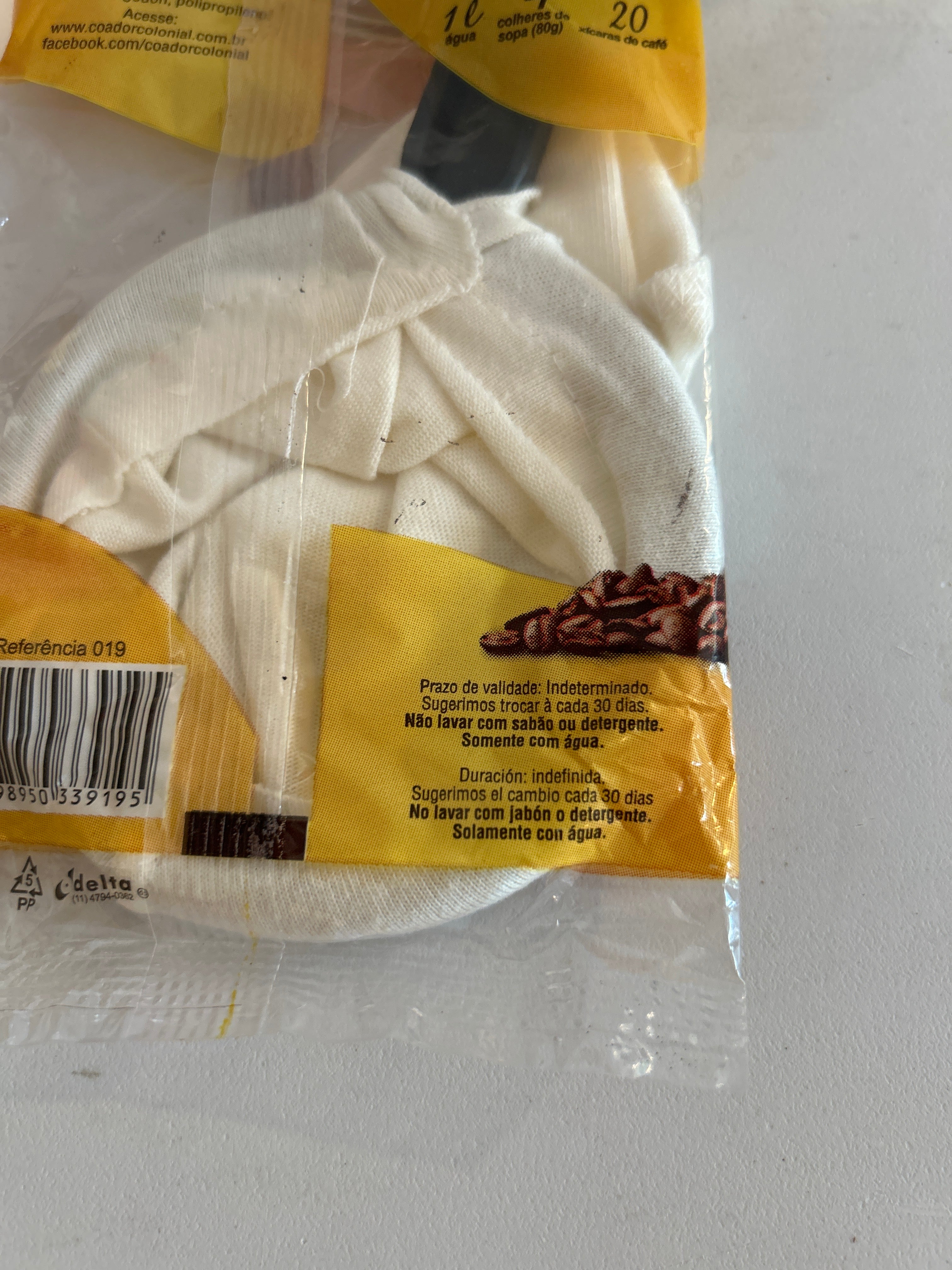 Colino di Stoffa Manico di Plastica Piccolo - COLONIALE - unità