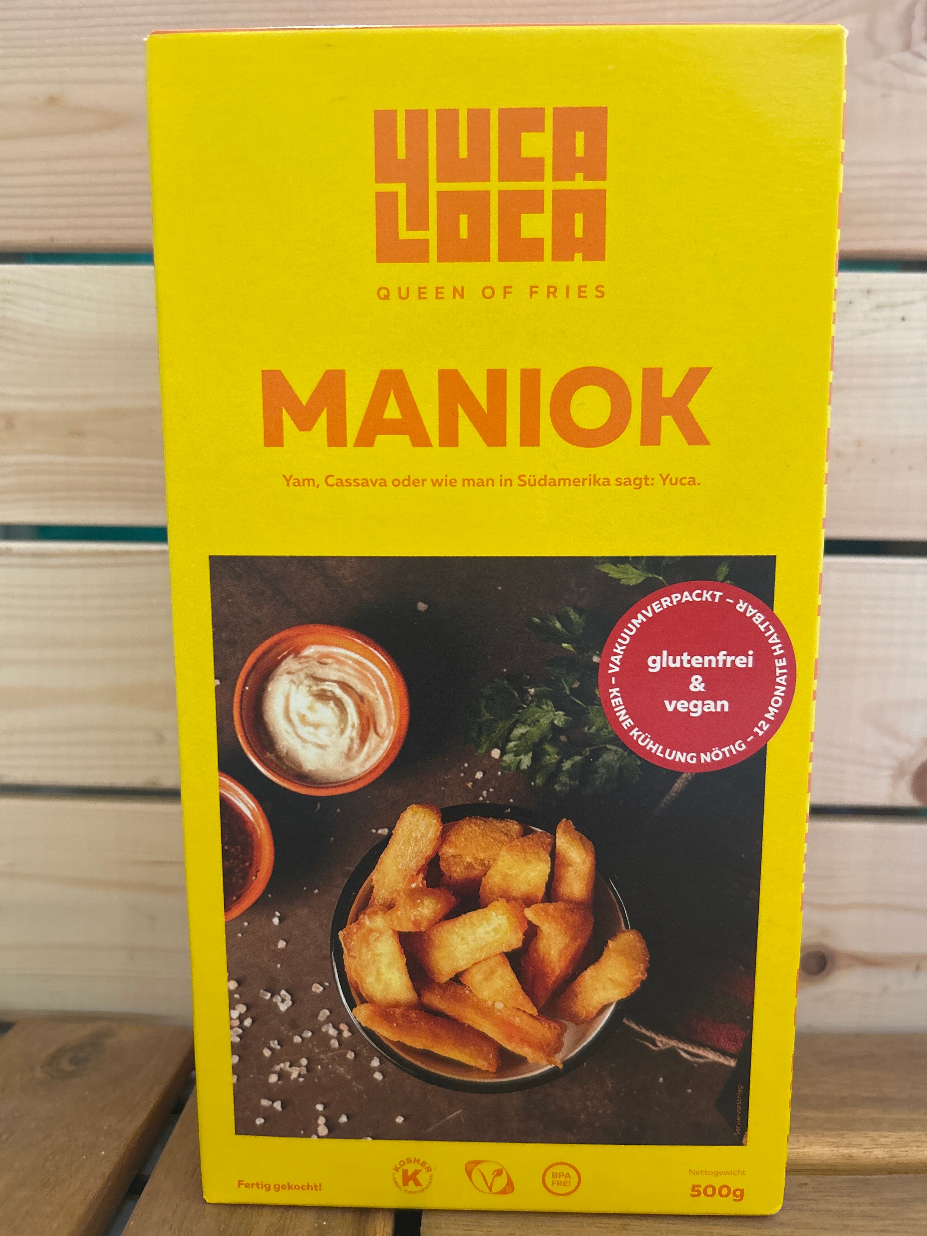 Cooked Manioc (Boiled Cassava) - YUCA LOCA - 500g