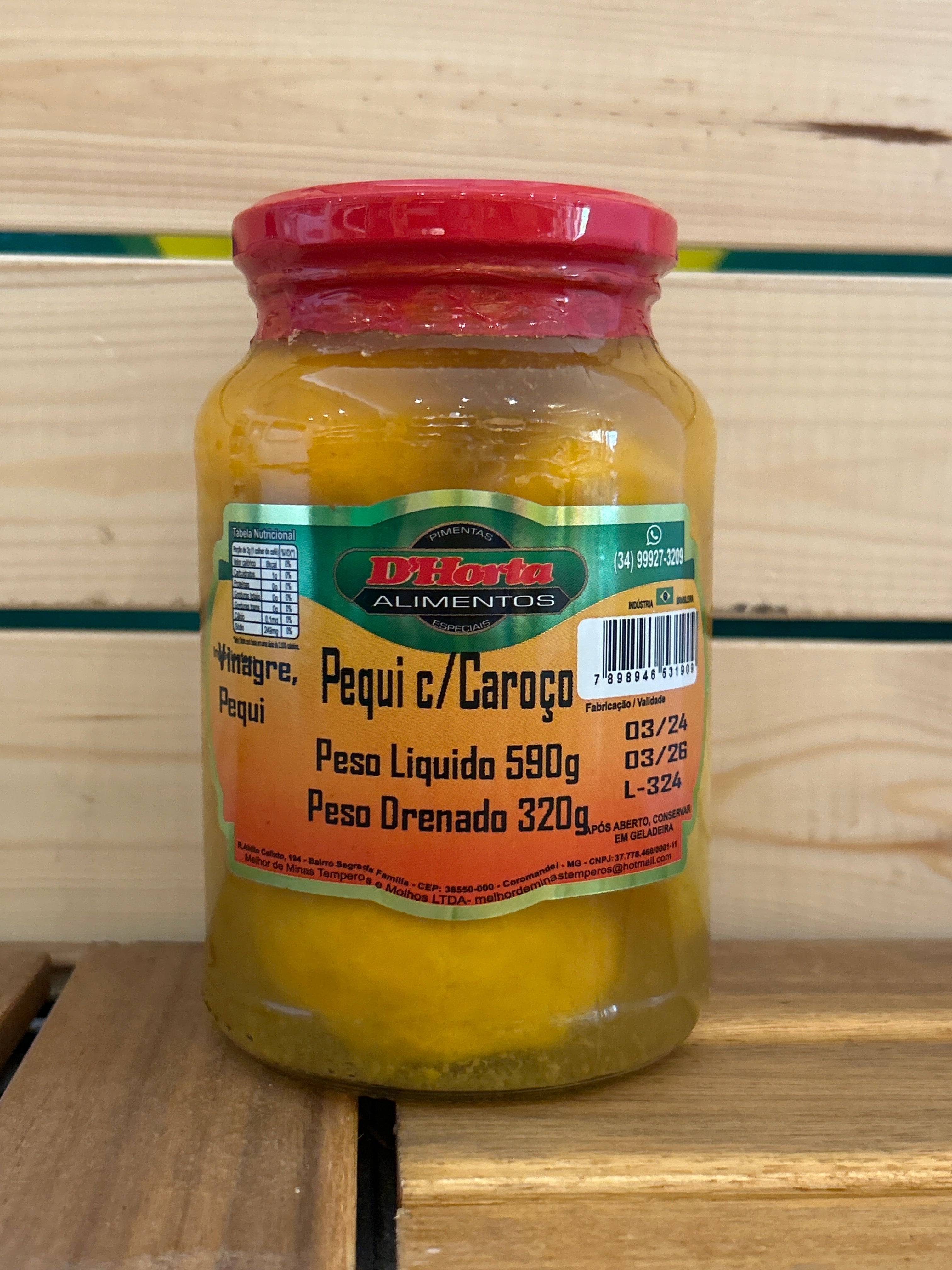 Pequi com Caroço - D HORTA - 590g