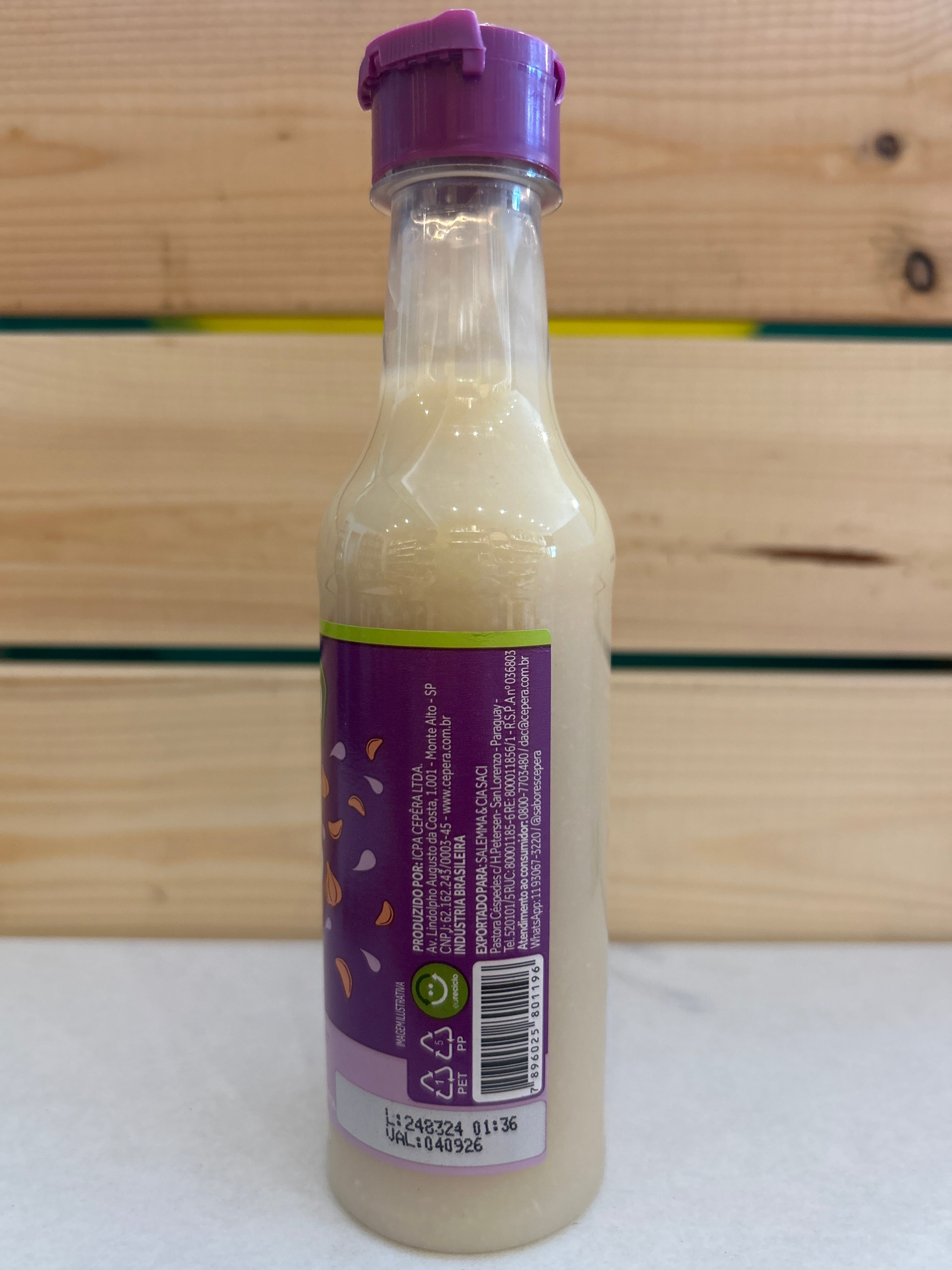 Garlic Sauce (Molho de Alho) CEPÊRA - 150ml