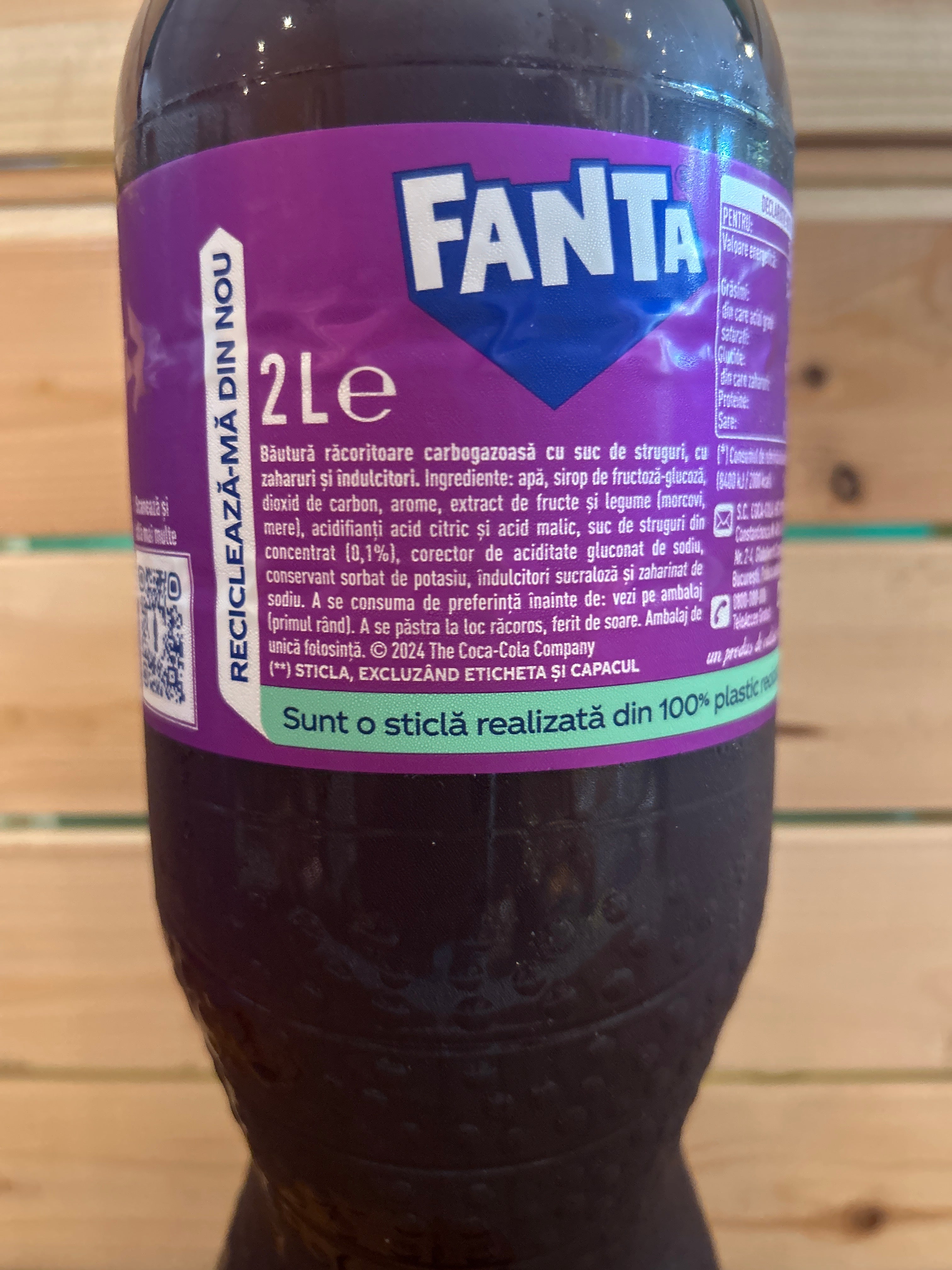 Soda au raisin - FANTA (Refrigerante de Uva) - FANTA - 2L