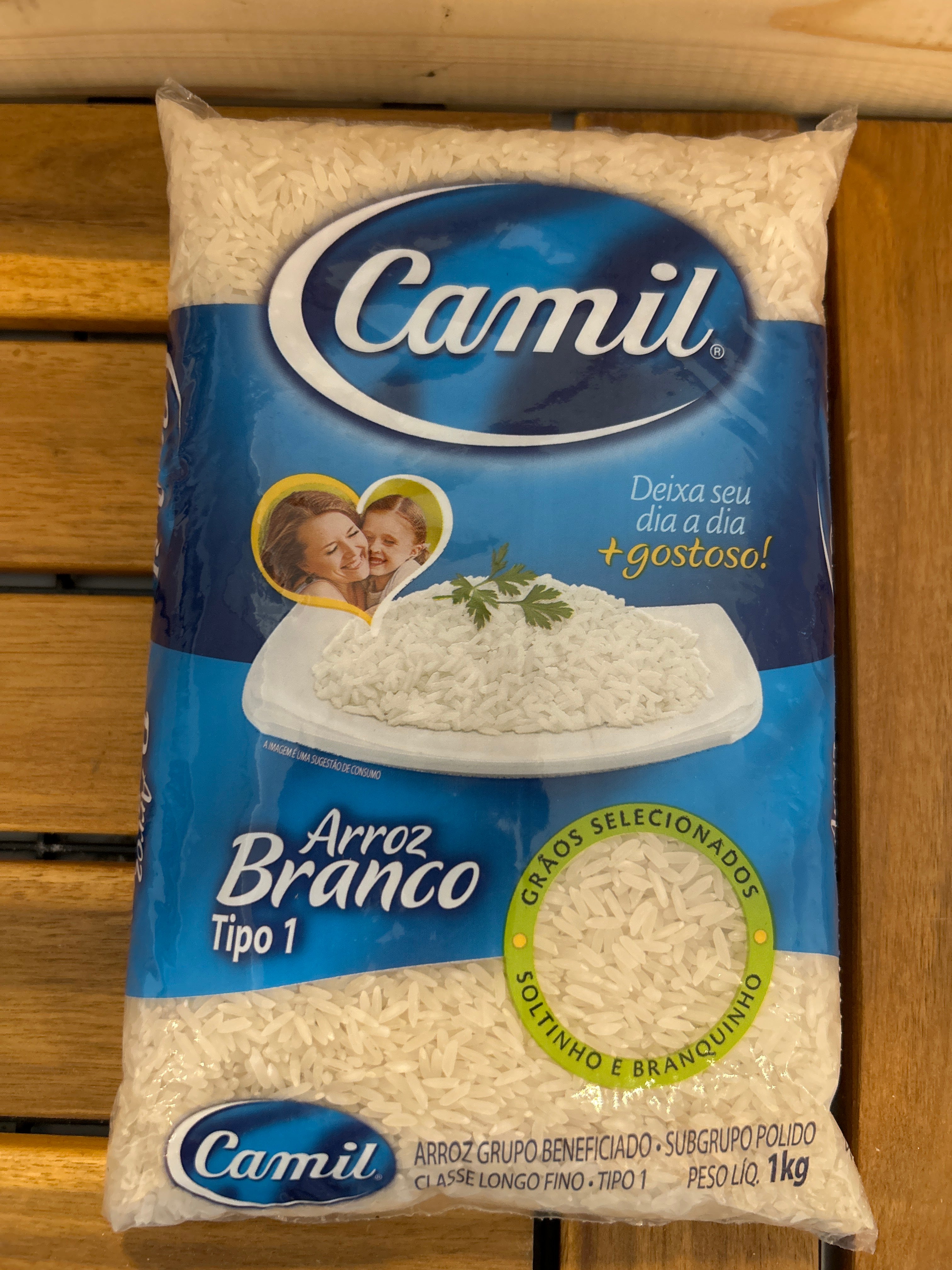 Riz blanc (Arroz Branco) - CAMIL - 1Kg