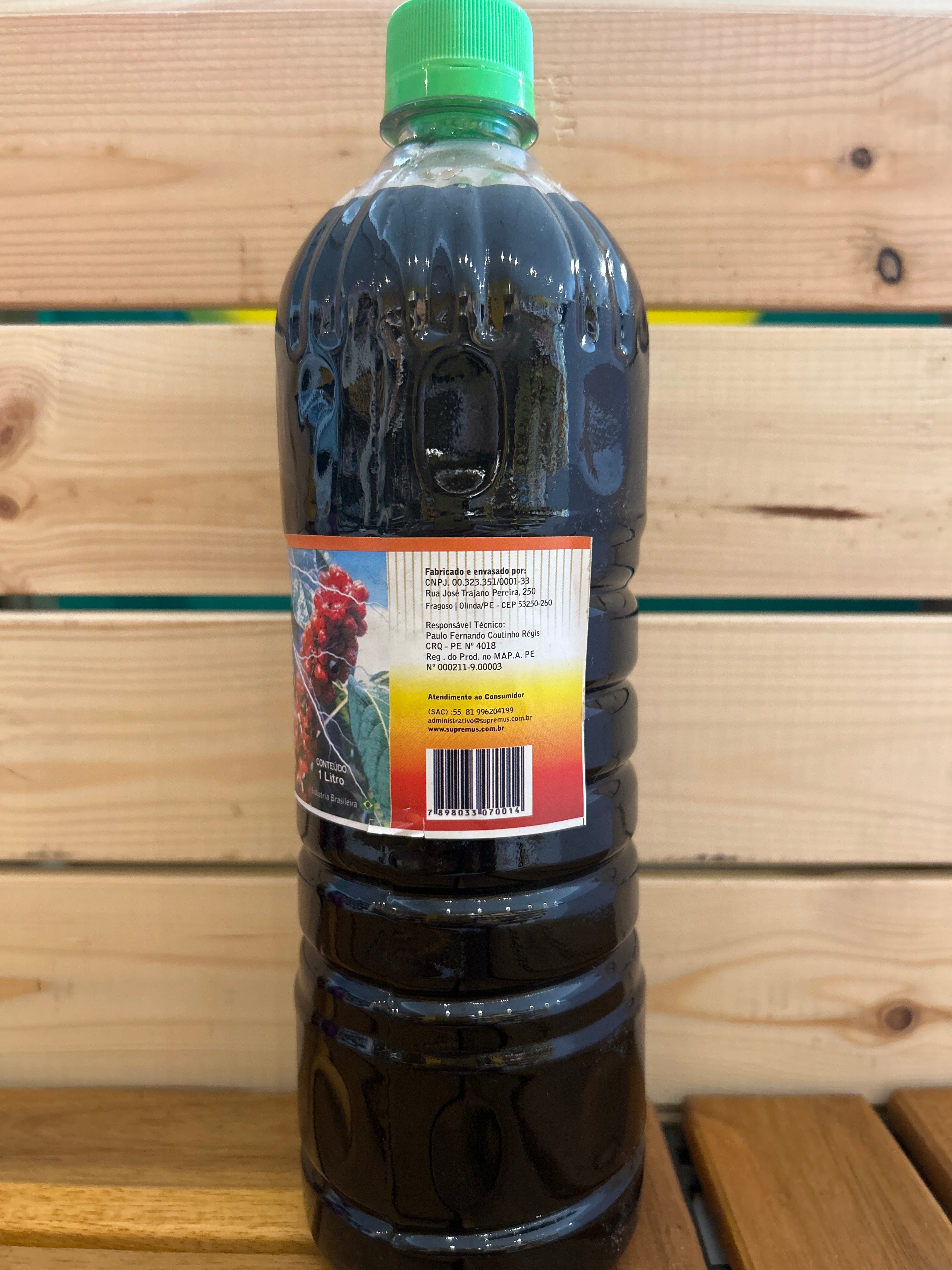 Sirop de Guaraná (Xarope de Guaraná) - SUPREMUS - 1L