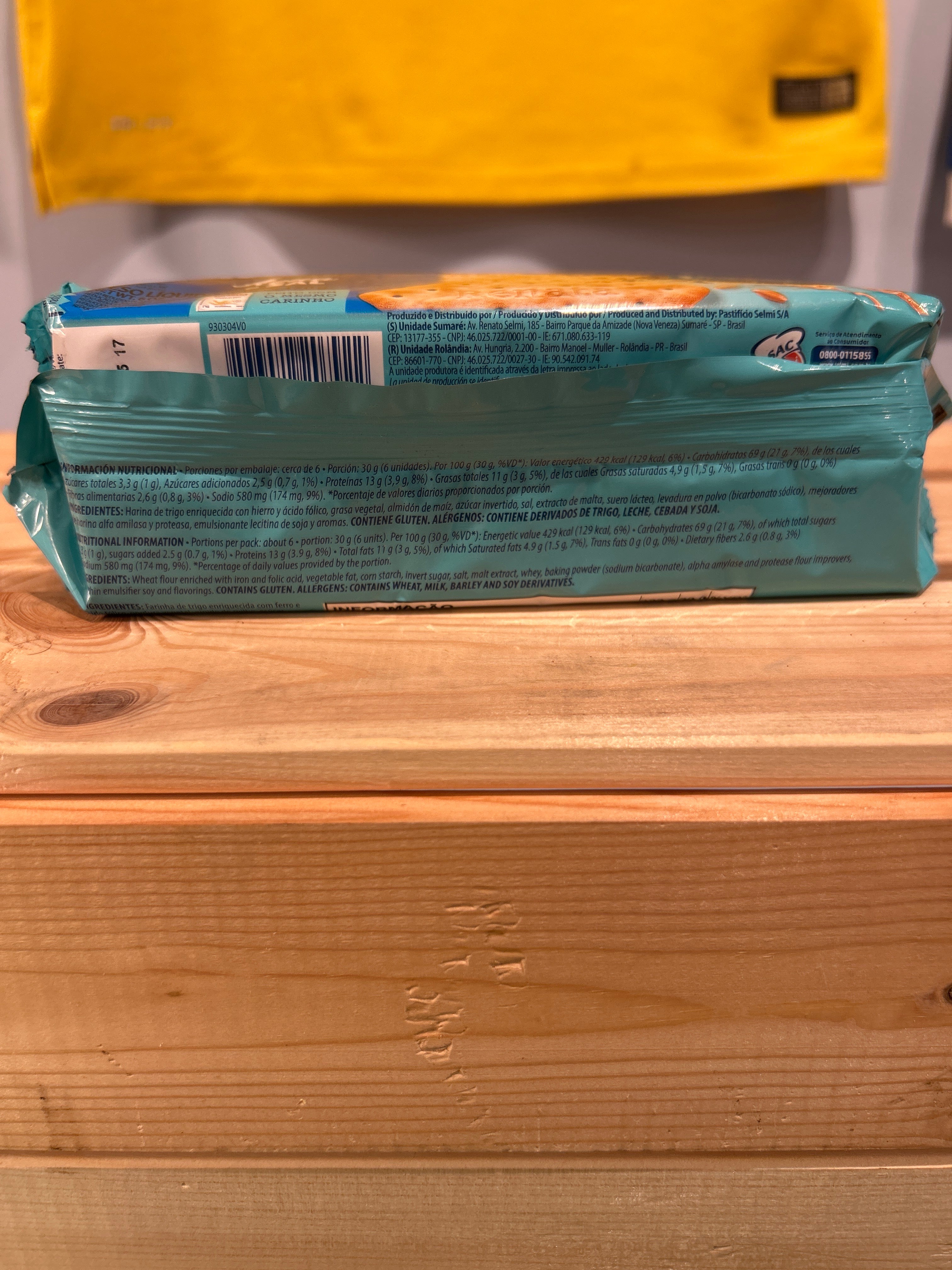 Biscuit Eau et Sel (Biscotto Acqua e Sale) - RENATA - 170g