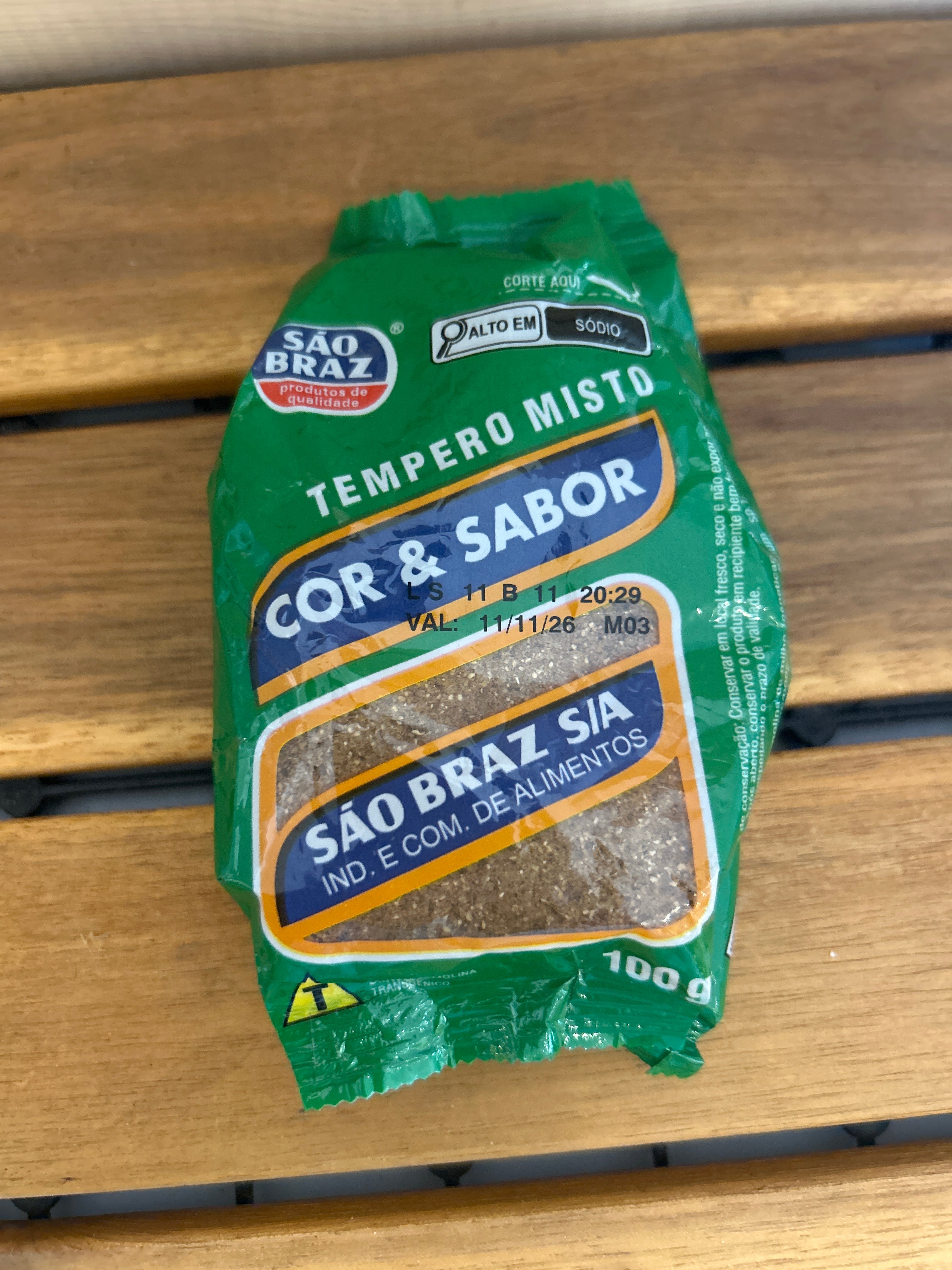 Spice Mix with Cumin (Mixed Seasoning w/ Cumin) - SÃO BRAZ - 100g