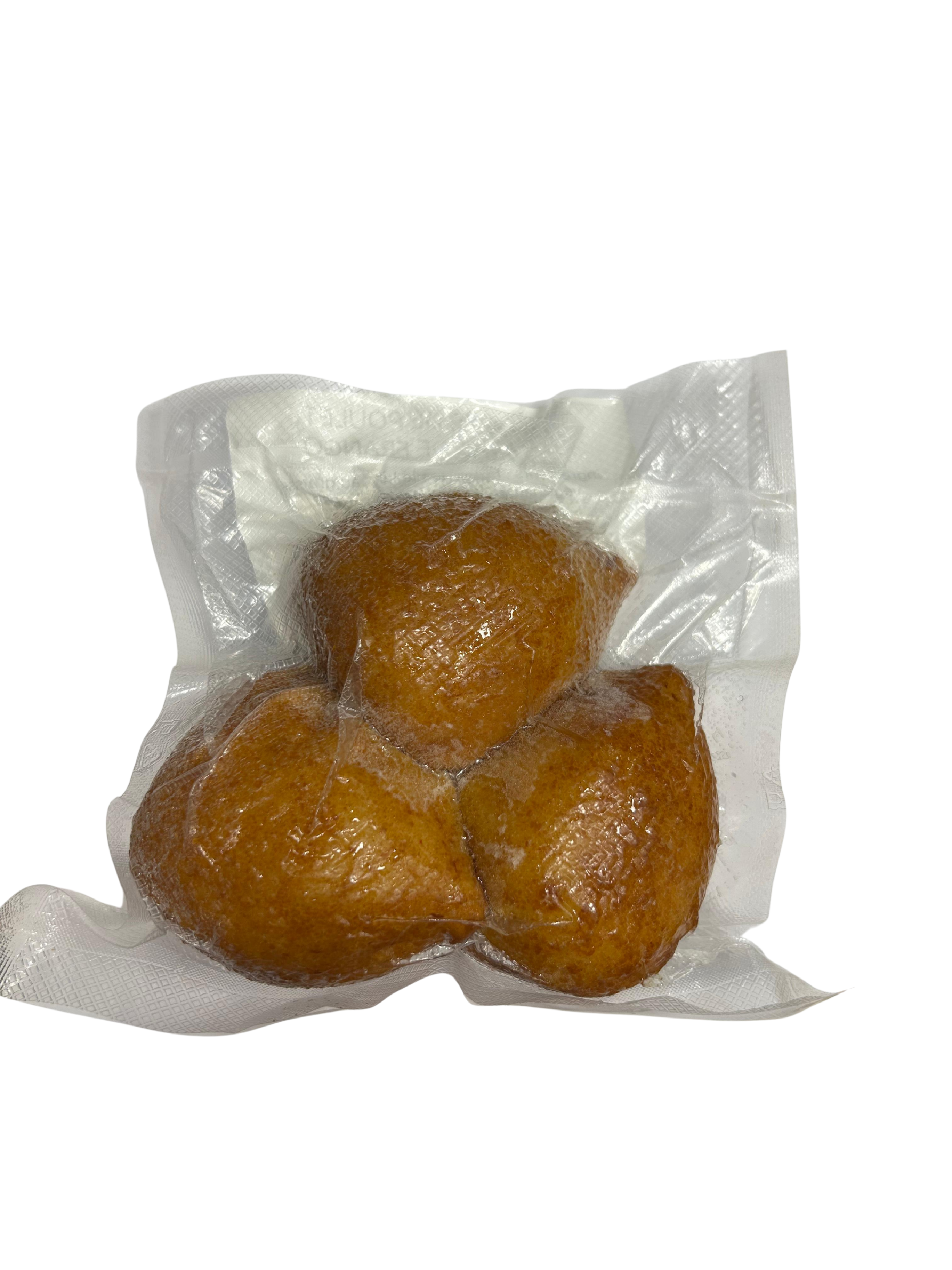 Beignets dorés au poulet effiloché (Coxinha de Frango) – frits et surgelés – Grande Taille – 3 unités de 150 g (450 g)