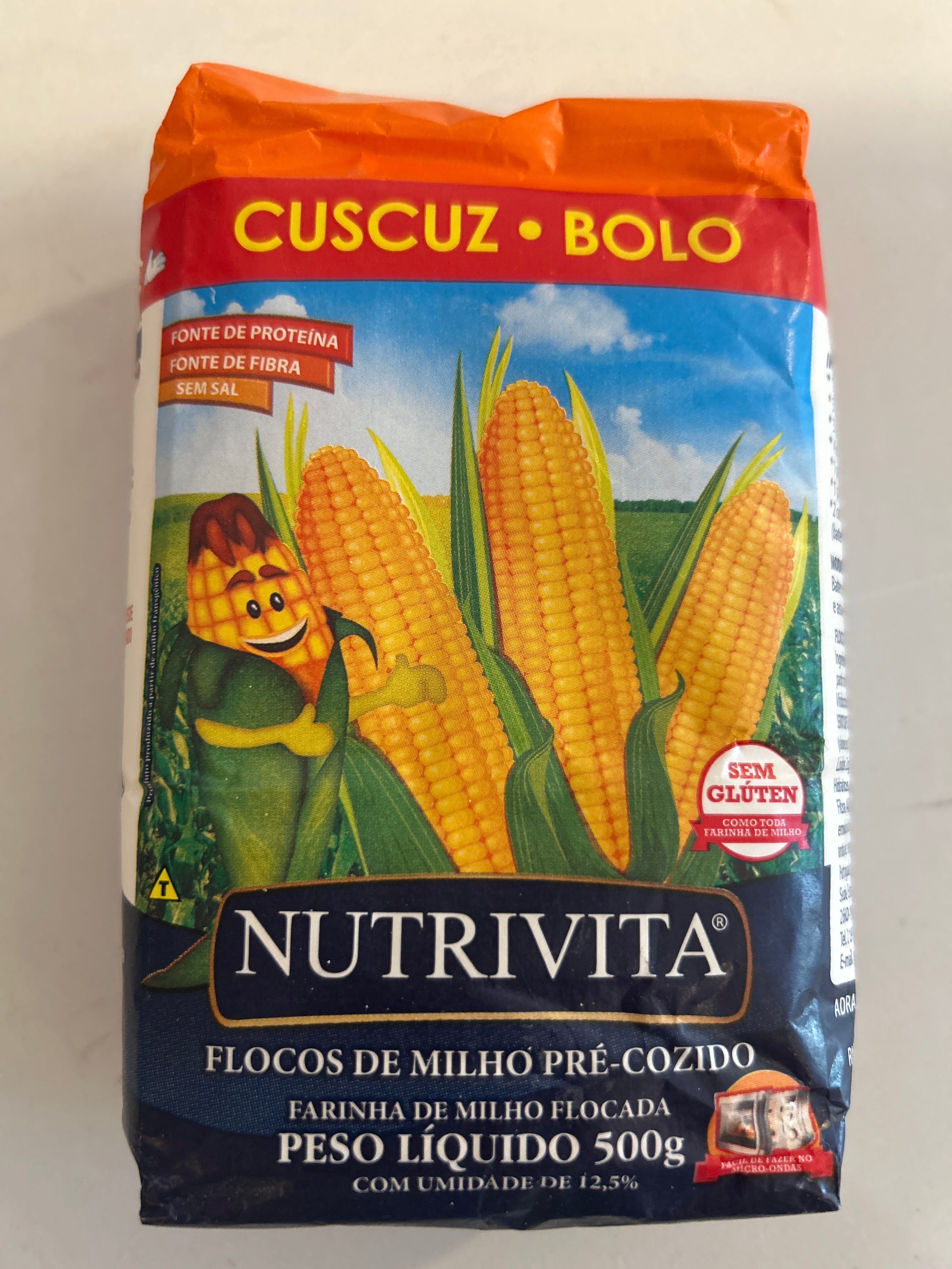 Combo - Corn Flakes for Couscous - NUTRIVITA - 500g - Buy 3 units and get 10% off