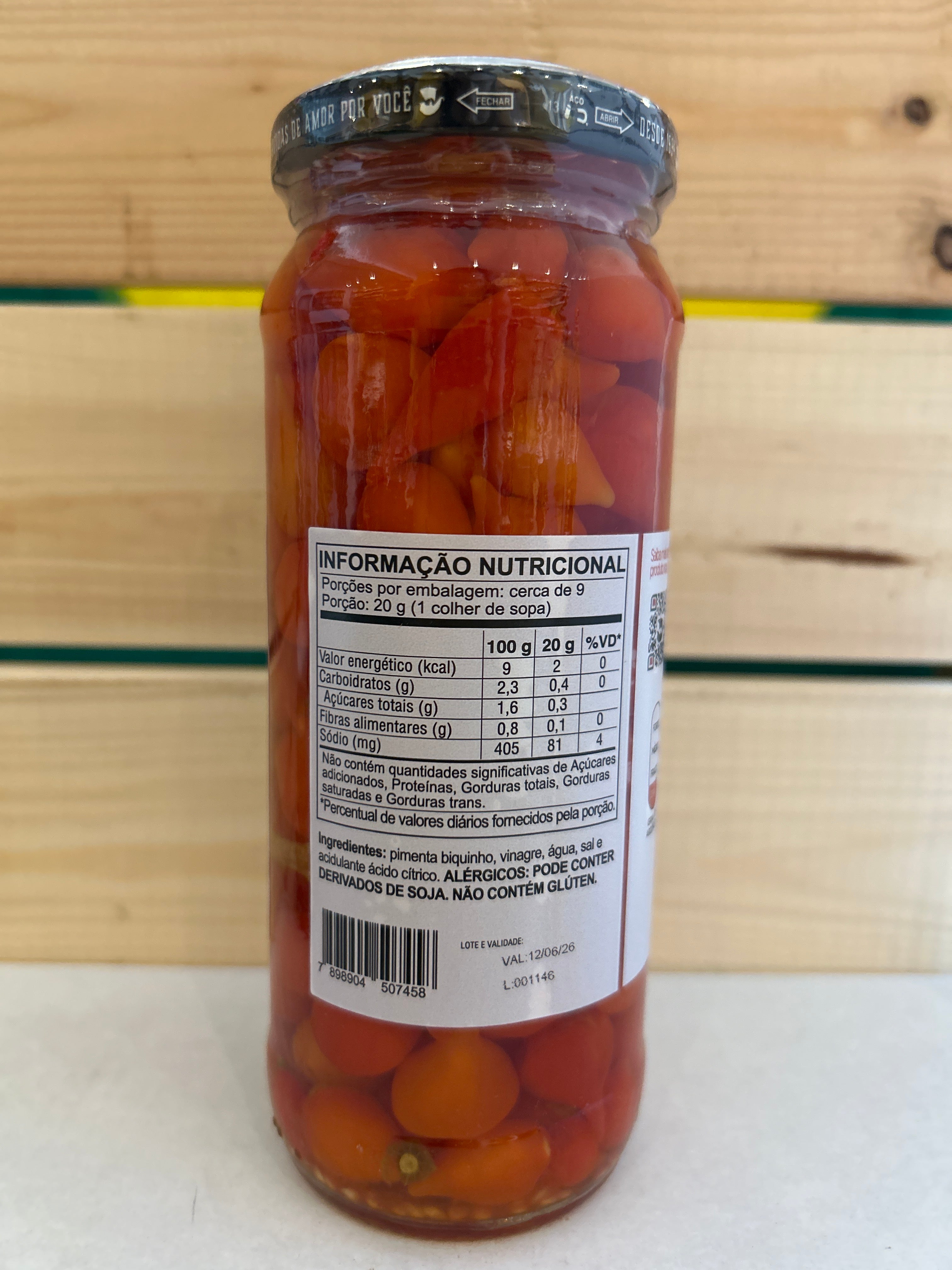 Biquinho Red Peppers (Red Biquinho Pepper) - FLAVOR OF INDIA - 300g