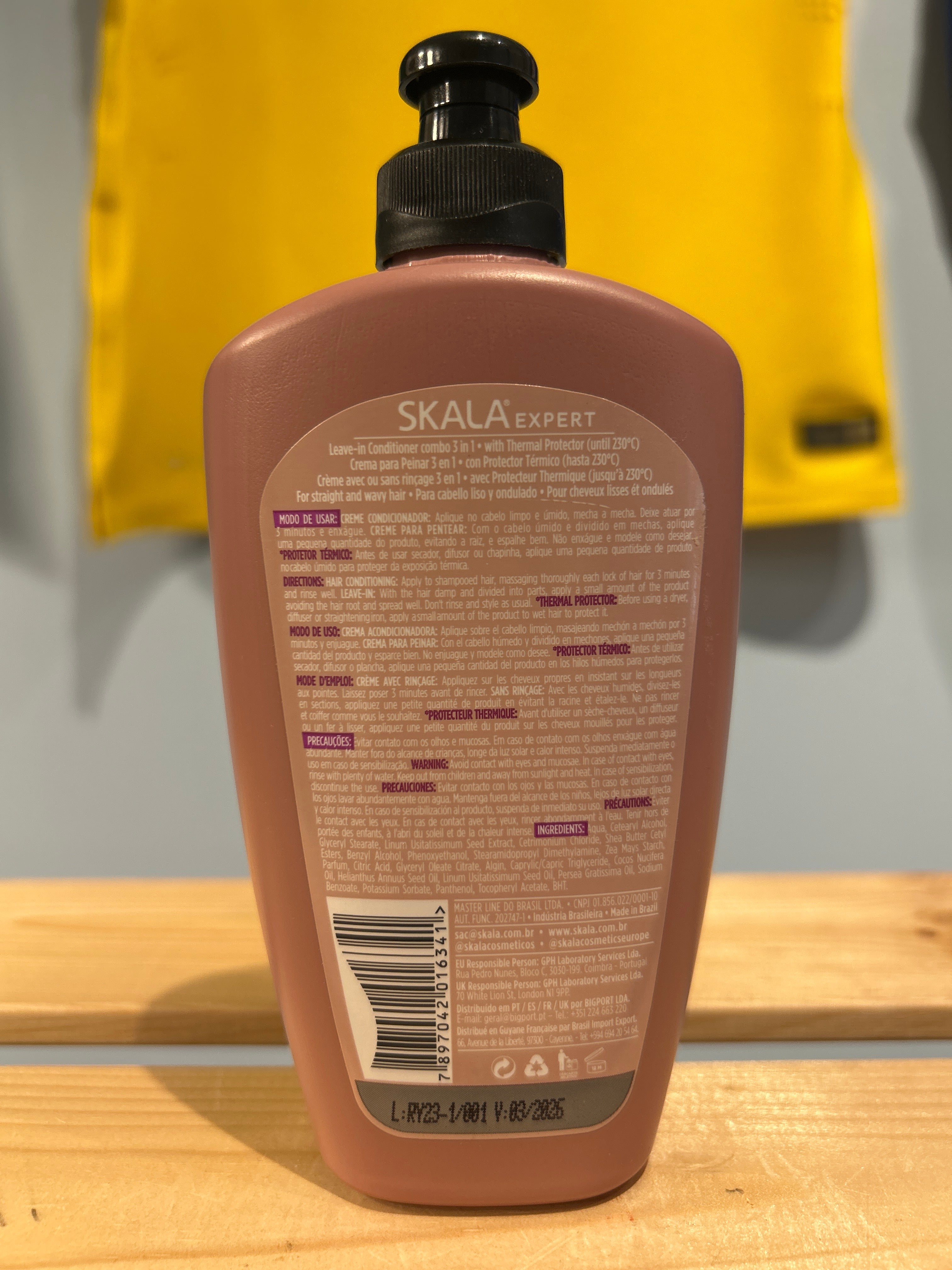 Crème de Coiffage pour Cheveux Ondulés (Creme de Pentear Dona Skala) - SKALA - 250g