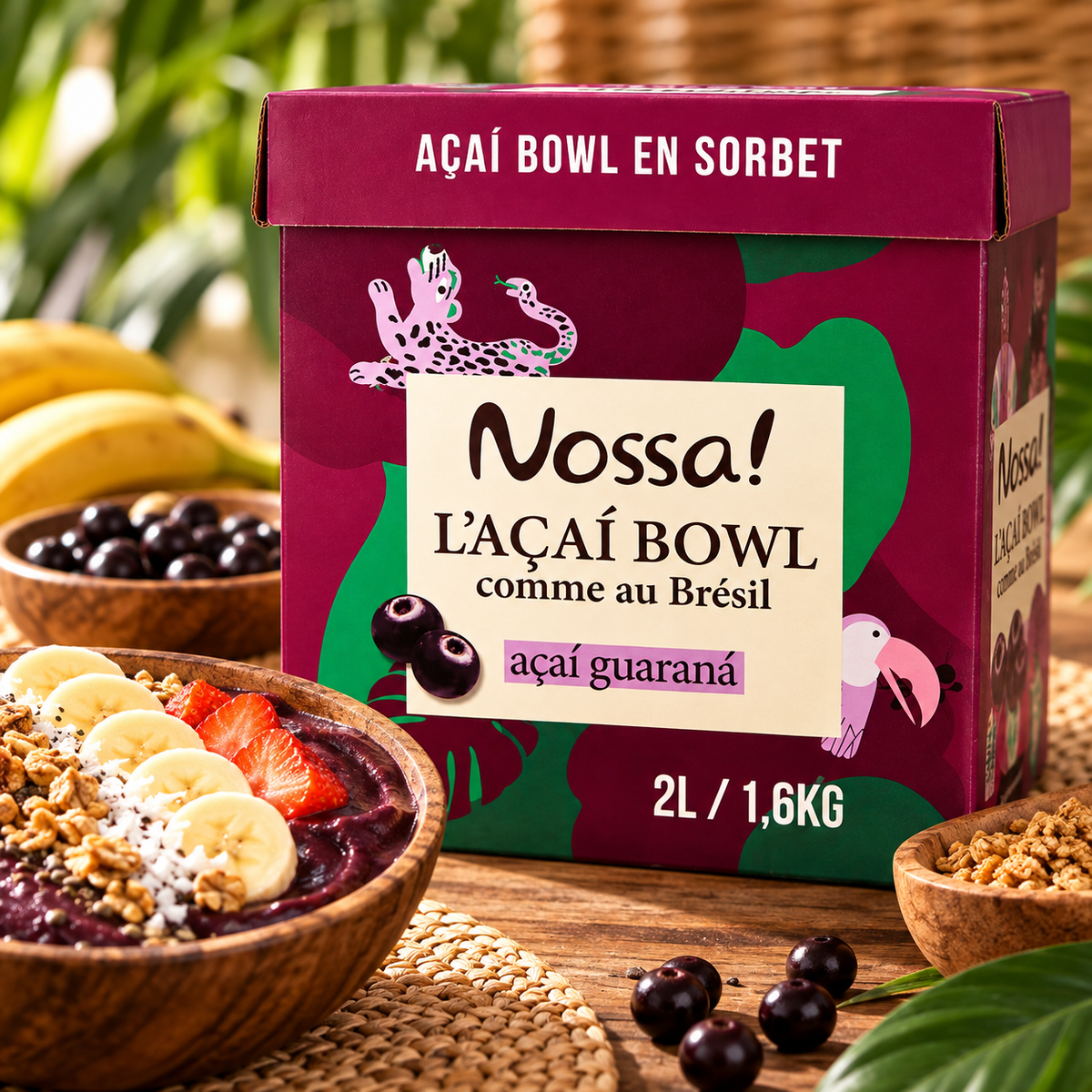 NOTRE BOL D’AÇAÍ COMME AU BRÉSIL (Açaí en Pot) - 90ml