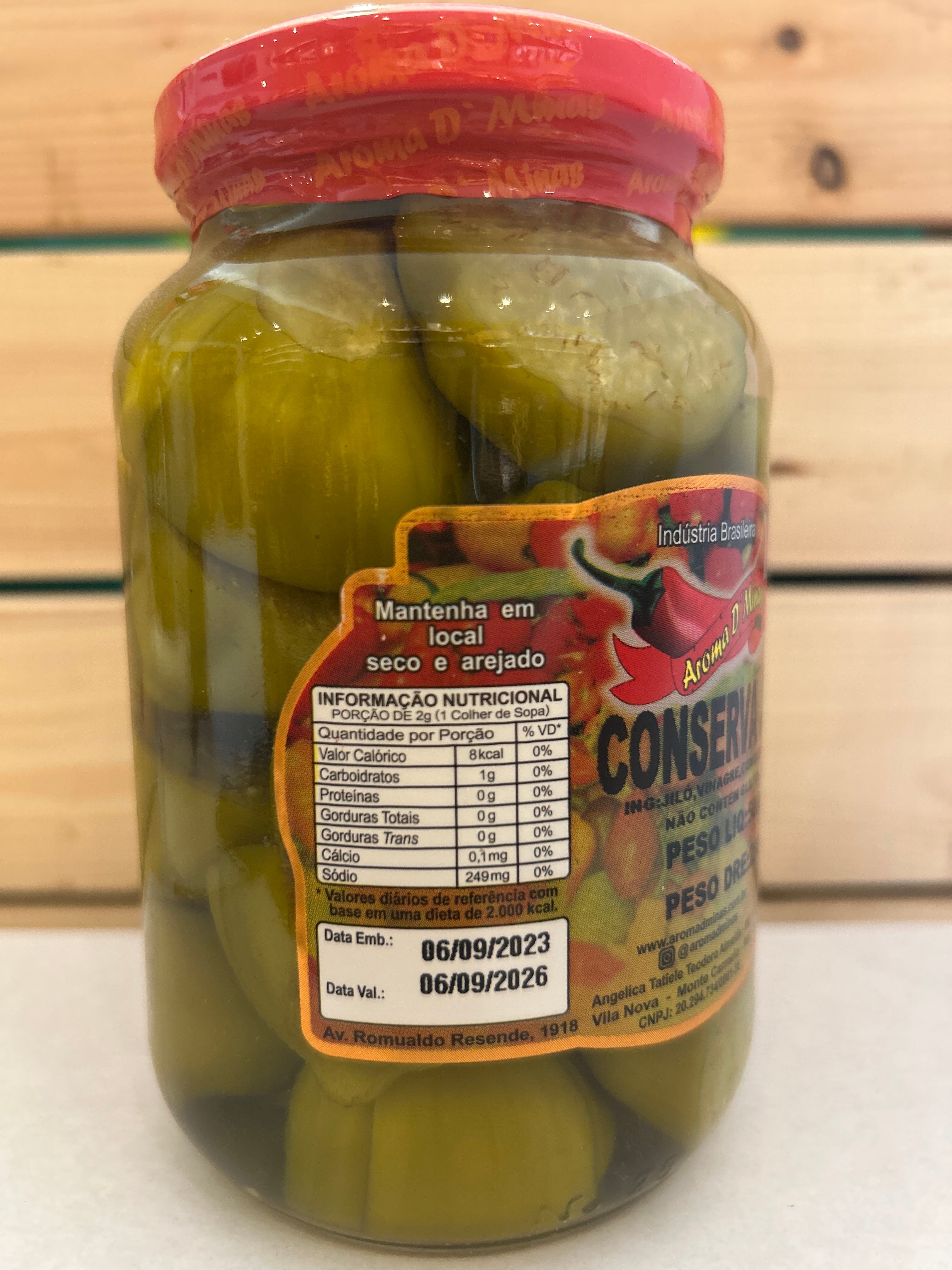 Jilo en pot (Jilo en conserve) - AROMA DE MINAS - 280g