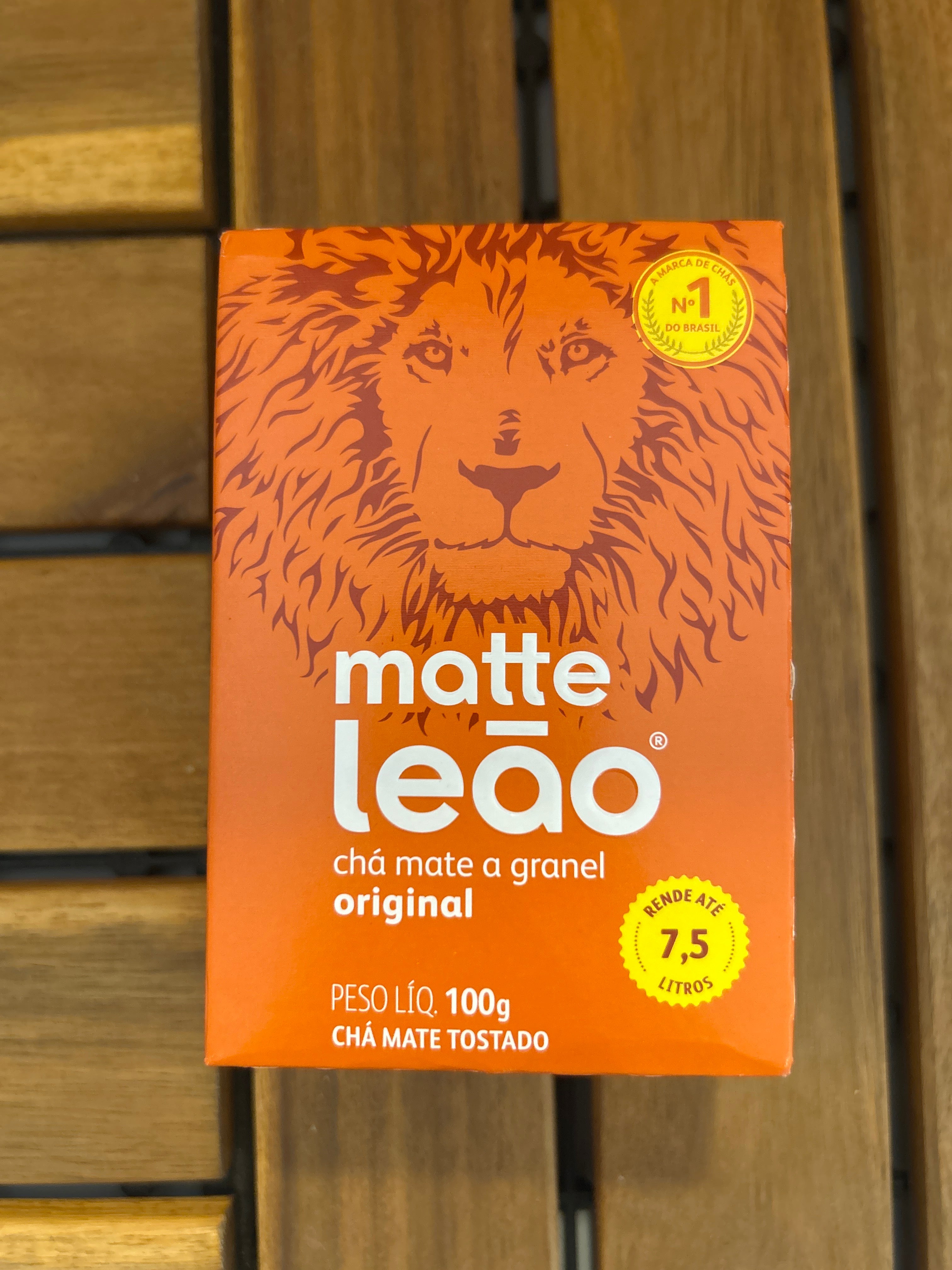 Tisane de maté (Matte Tea Bulk) - LEÃO - 100g