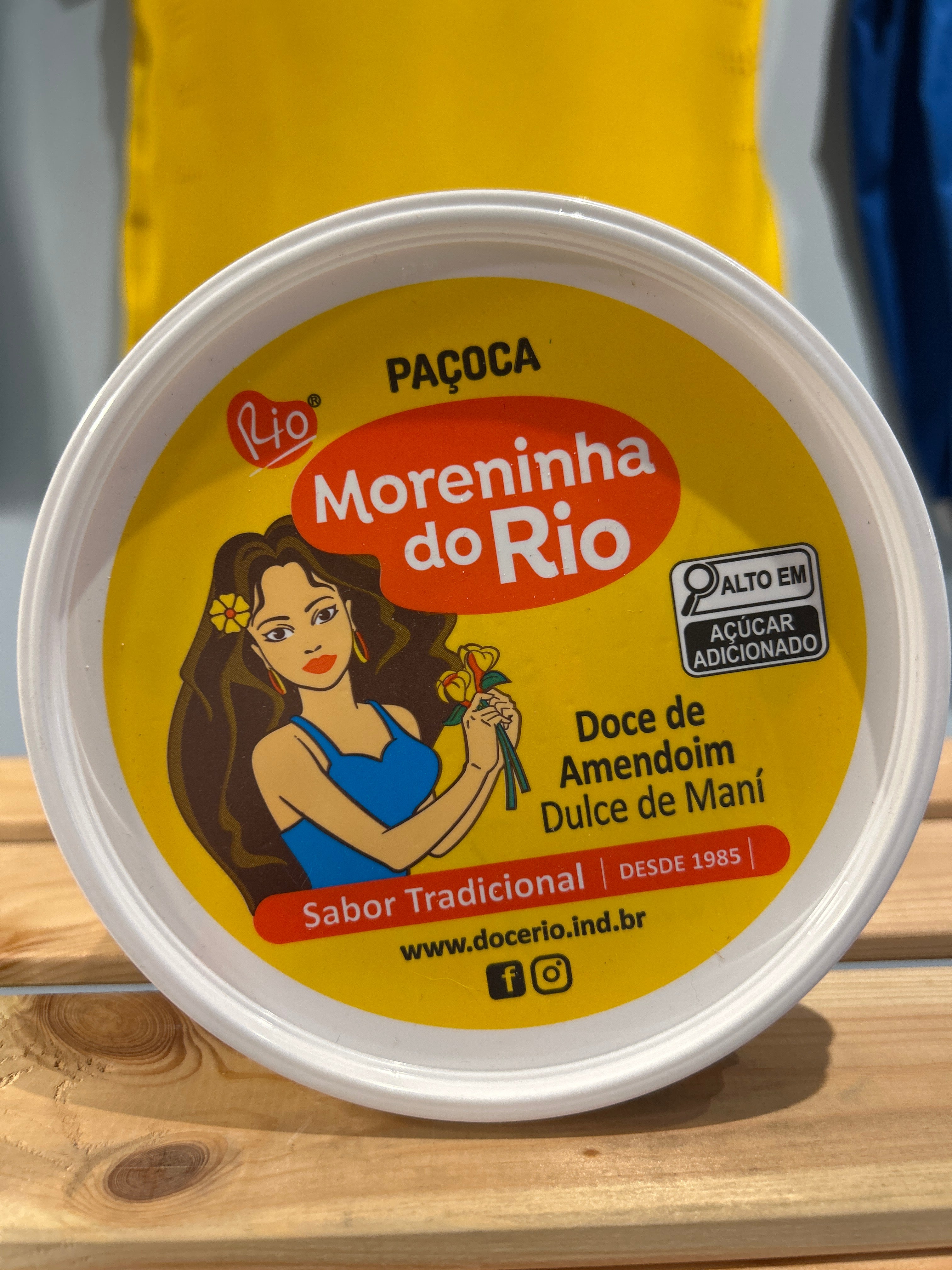 Douceur poudre de cacahuète forme bouchon (Paçoca rolha) - MORENINHA DO RIO - 750g