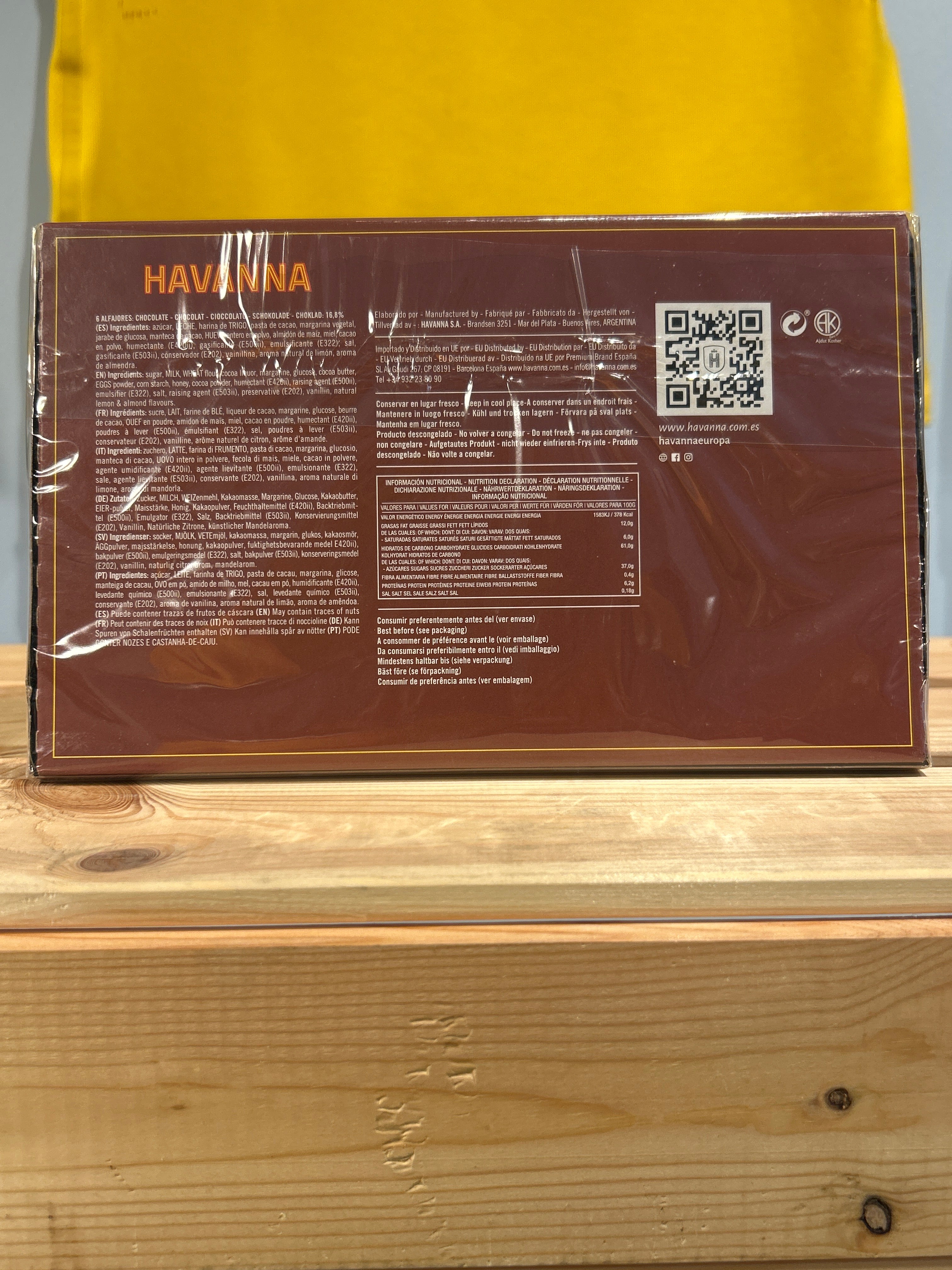 Chocolate Alfajor (Chocolate Alfajor) - HAVANNA - 330g