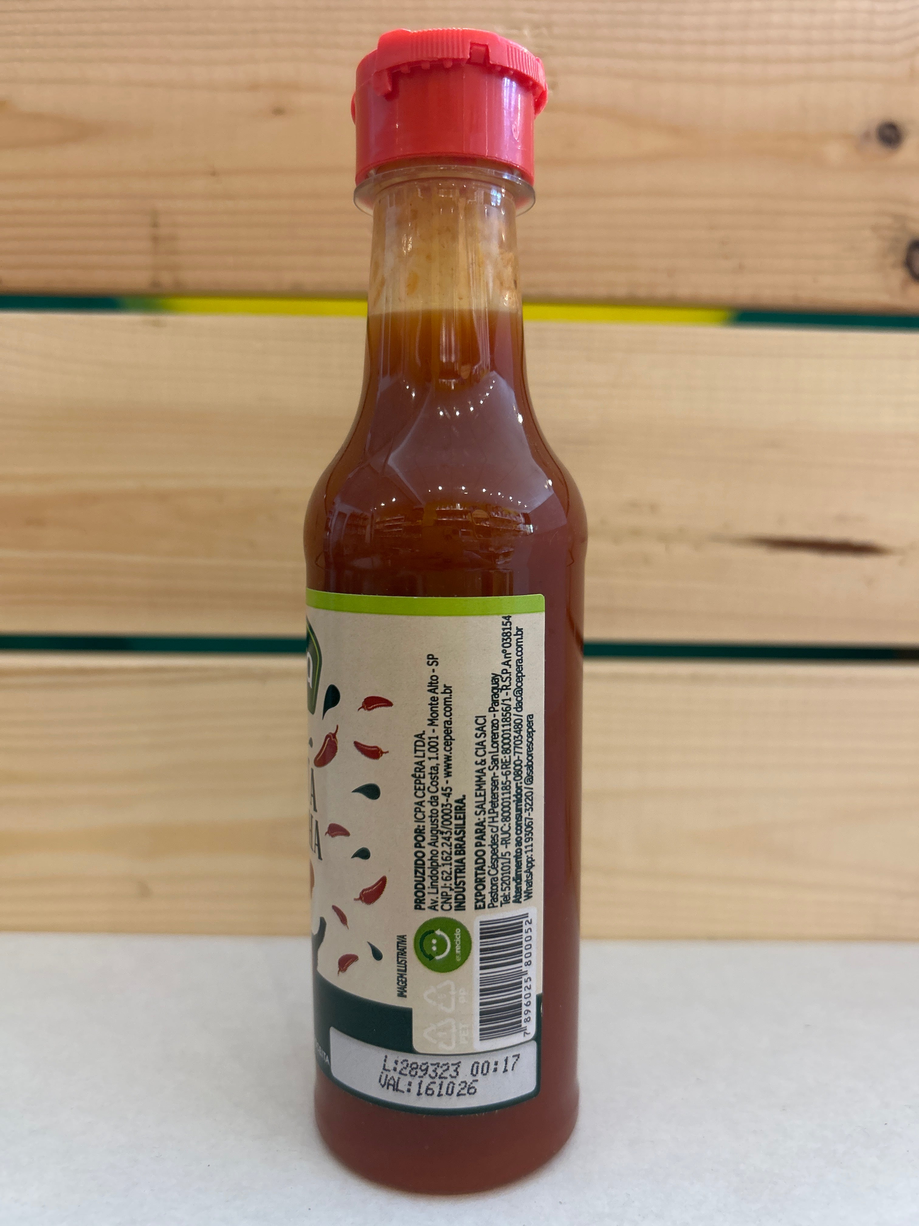 Red Chili Sauce (Molho de Pimenta Vermelha) - CEPÊRA - 150ml