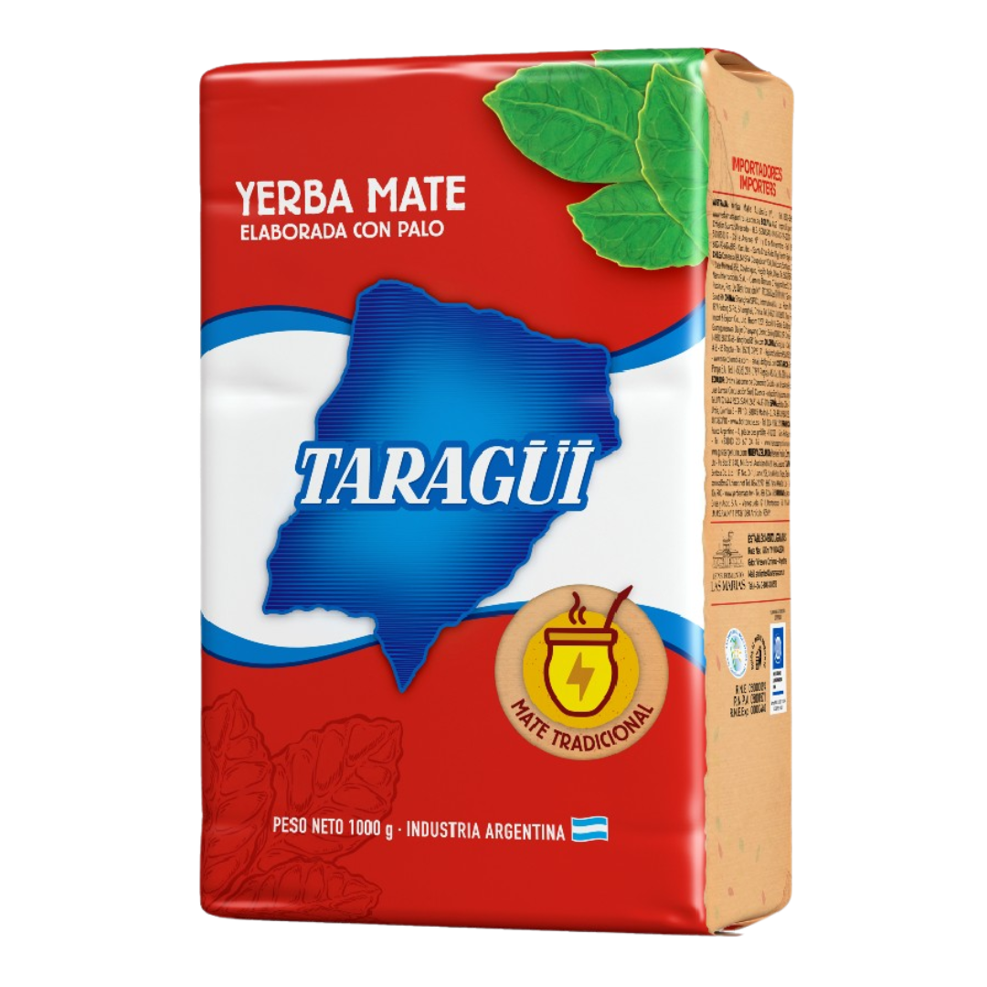 Yerba Mate d'Argentine (Erva Mate Chimarrão Argentina) - TARAGUI - 1kg