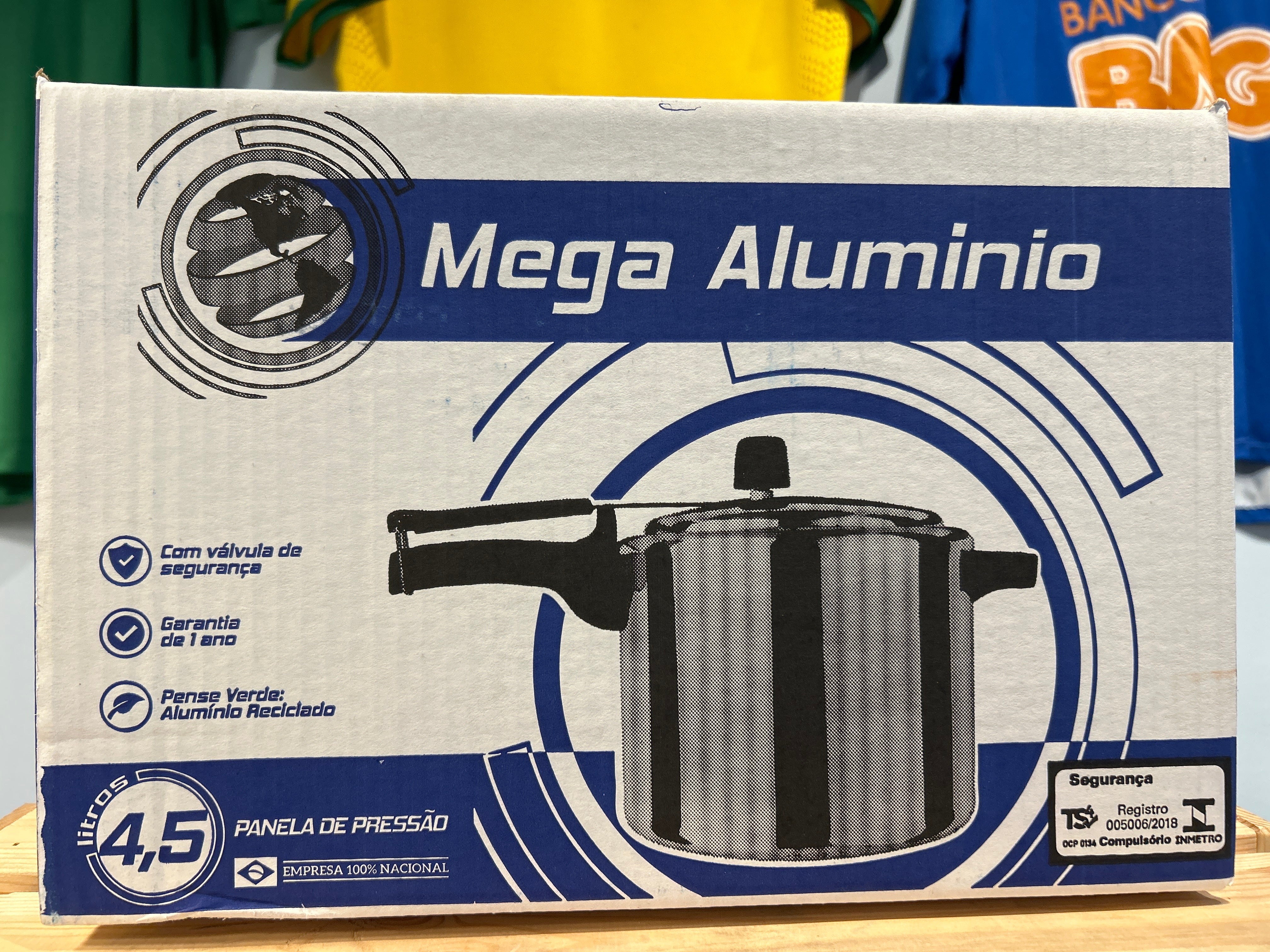 Cocotte-Minute (Pentola a Pressione) - MEGA ALLUMINIO - 4,5L