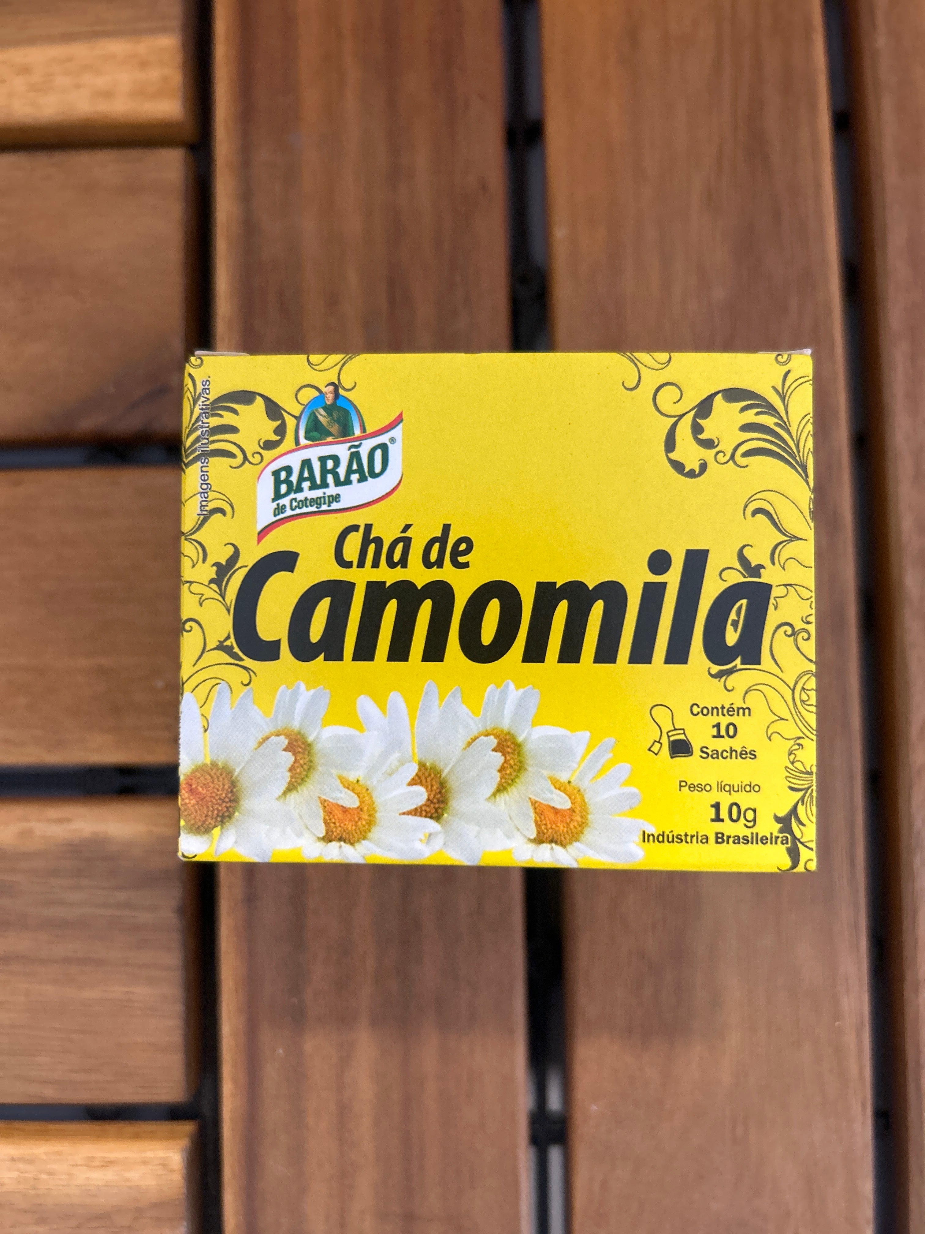 Tisane de Camomille (10 sachets) (Chá de Camomila 10 saches) BARÃO