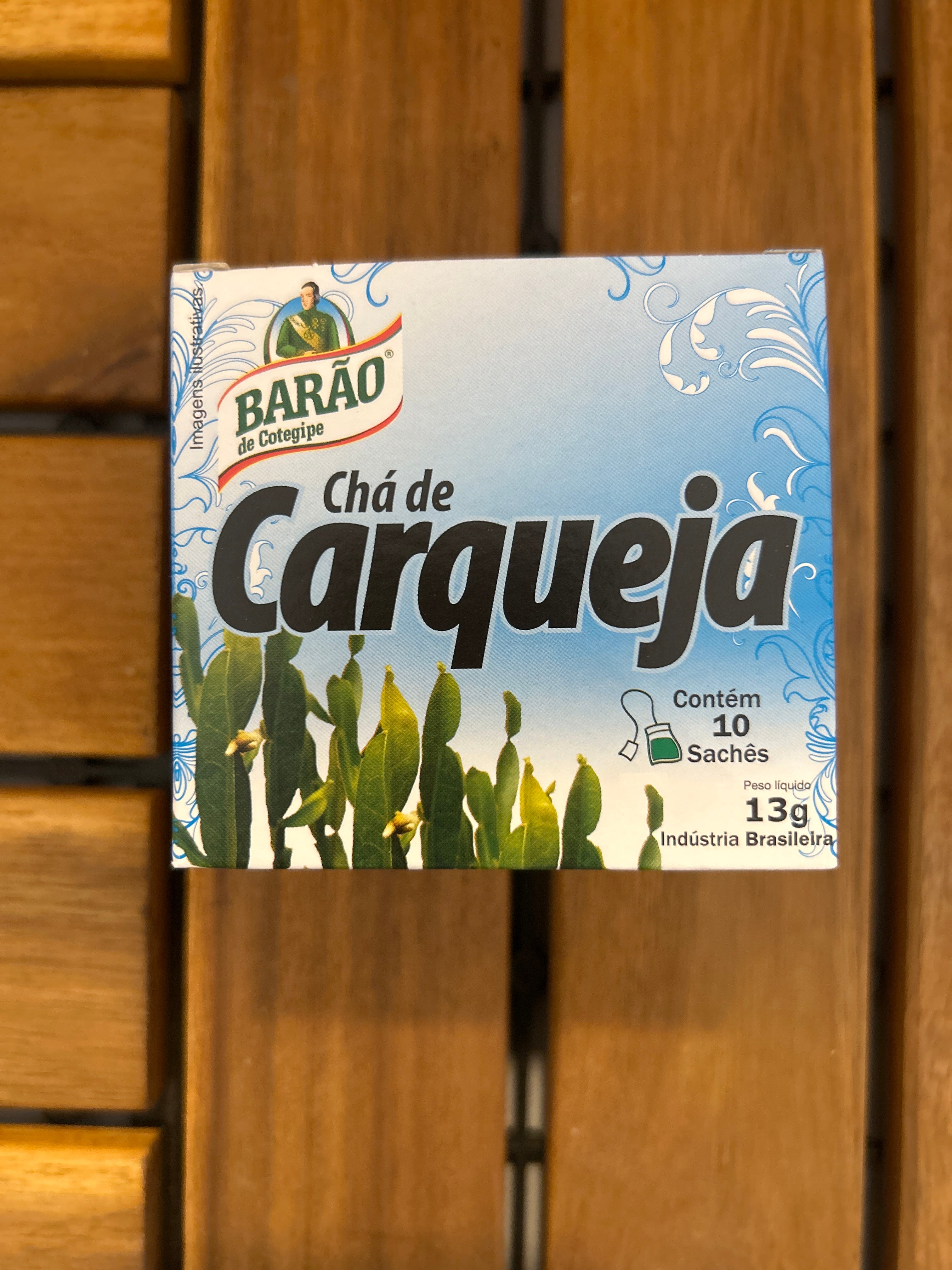 Tisane de Carqueja (10 sachets) (Chá de Carqueja10 saches) - BARÃO