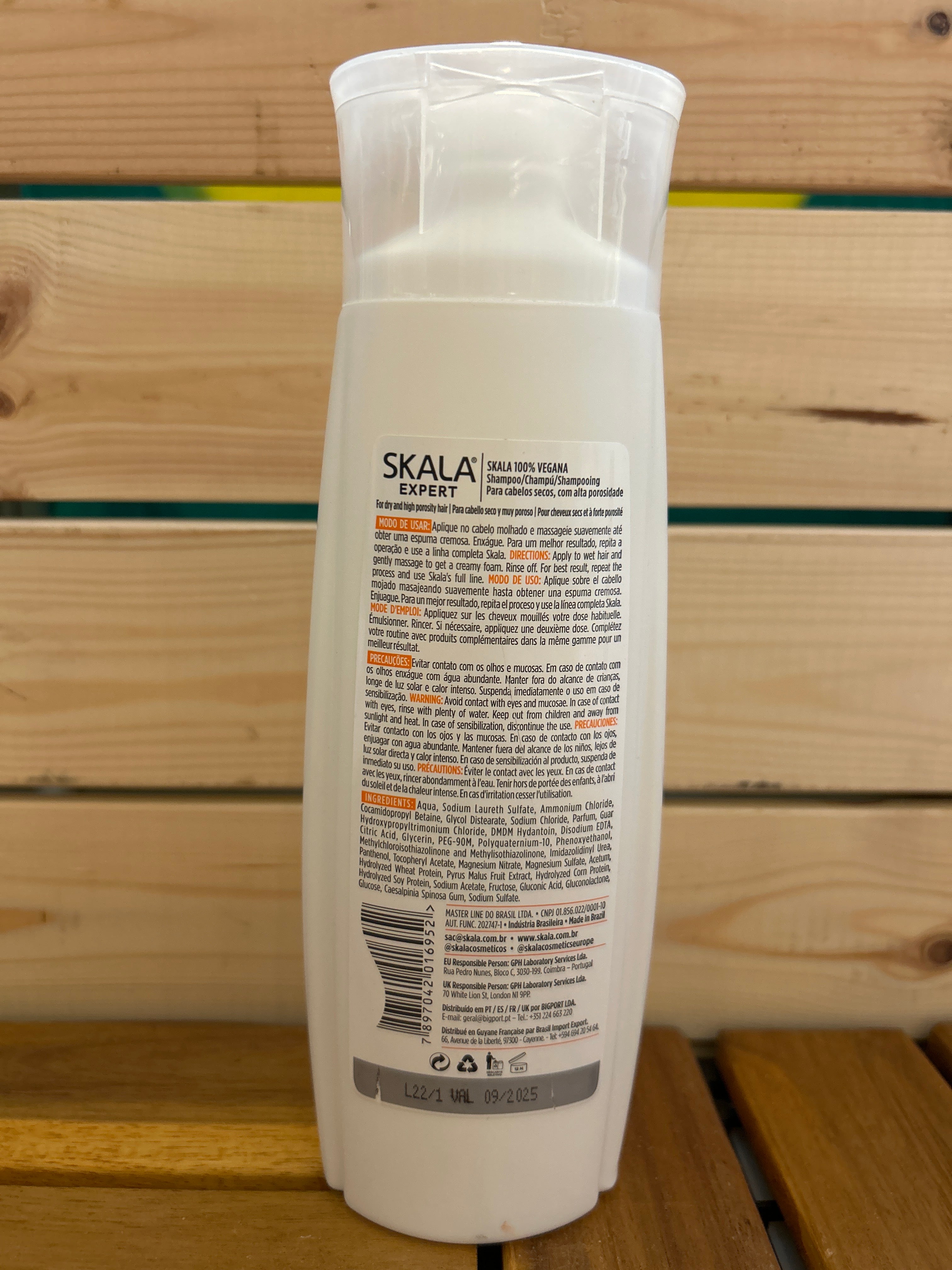 Shampooing Bombe de Vitaminas Kératine (Shampoo Bomba de Vitaminas Keratina) - SKALA - 325ml