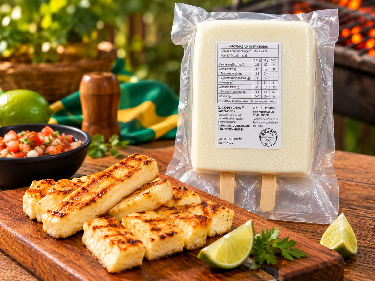 Brazilian Grilling Cheese (Small Queijo Coalho) - Unit