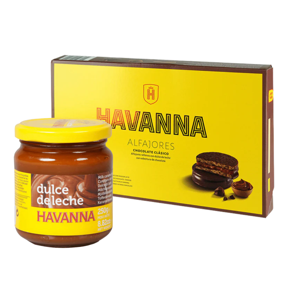 Combinaison Parfaite - Confiture de Lait - HAVANNA - 250g + Gâteau Fourré au Chocolat - HAVANNA - 330g