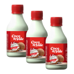 Combo - Leite de Coco - COCO DO VALE - 200ml - Compre 3 unidades e ganhe 10% de desconto