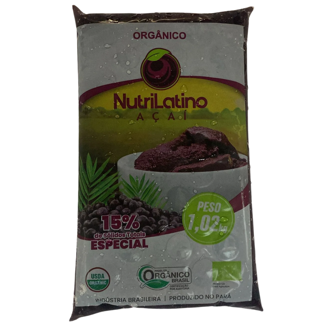 Thick Pure Açaí 15% – 1.02 kg (Thick Pure Açaí 15%) - NUTRILATINO 1.02 Kg