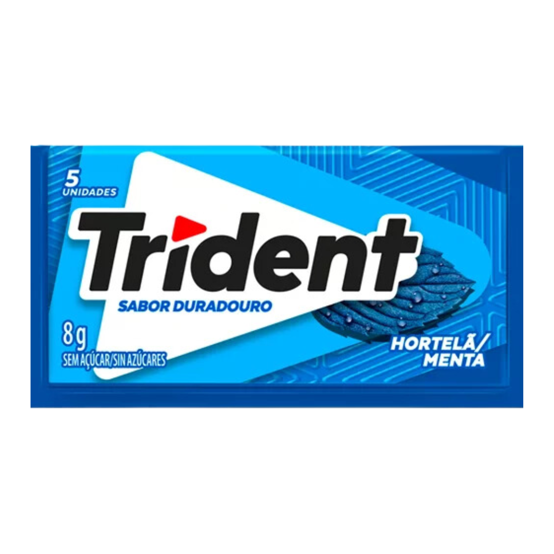 Chewing-gum Menthe - TRIDENT - 8g - unité