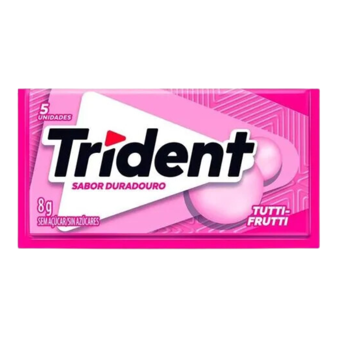 Chewing-gum Tutti-Fruti - TRIDENT - 8g - unité